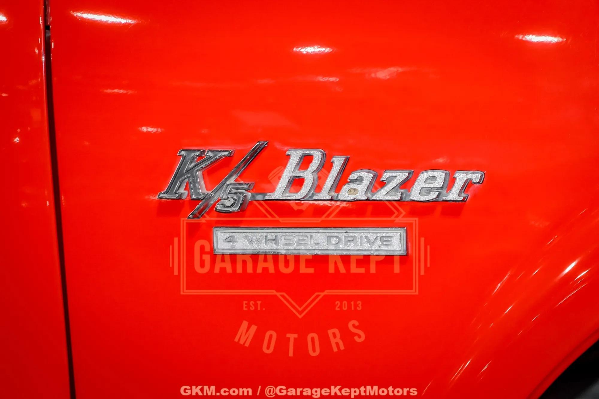 1970 Chevrolet K5 Blazer