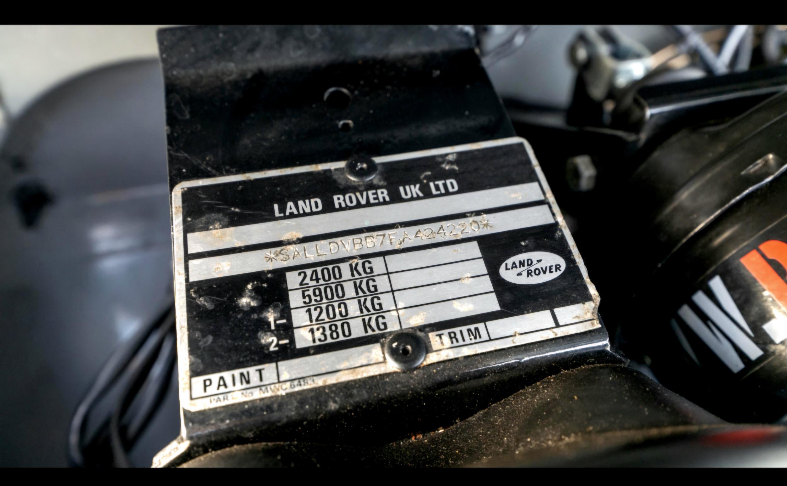 1990 Land Rover Defender 90