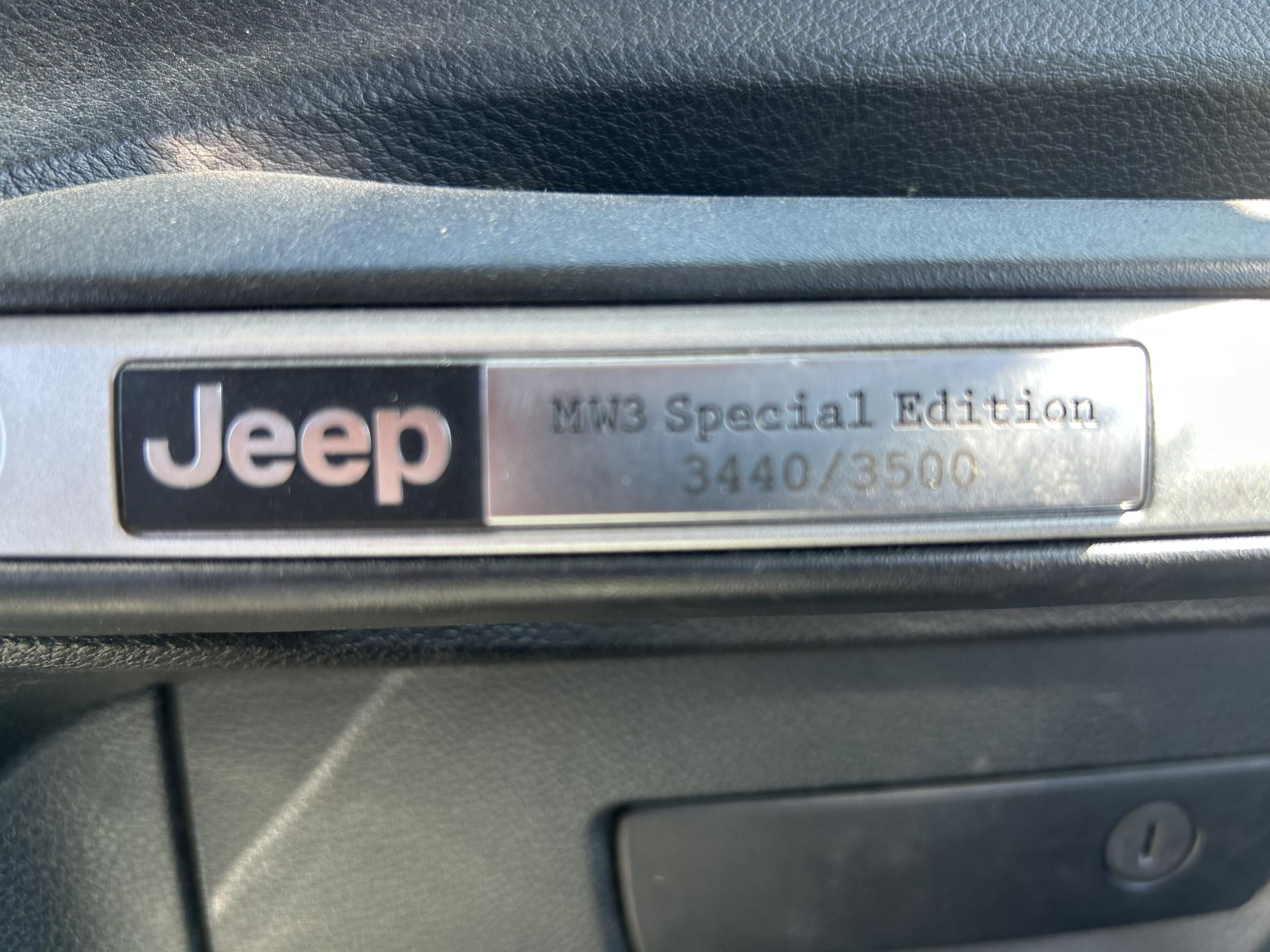 2012 Jeep Wrangler Unlimited MW3 Special Edition