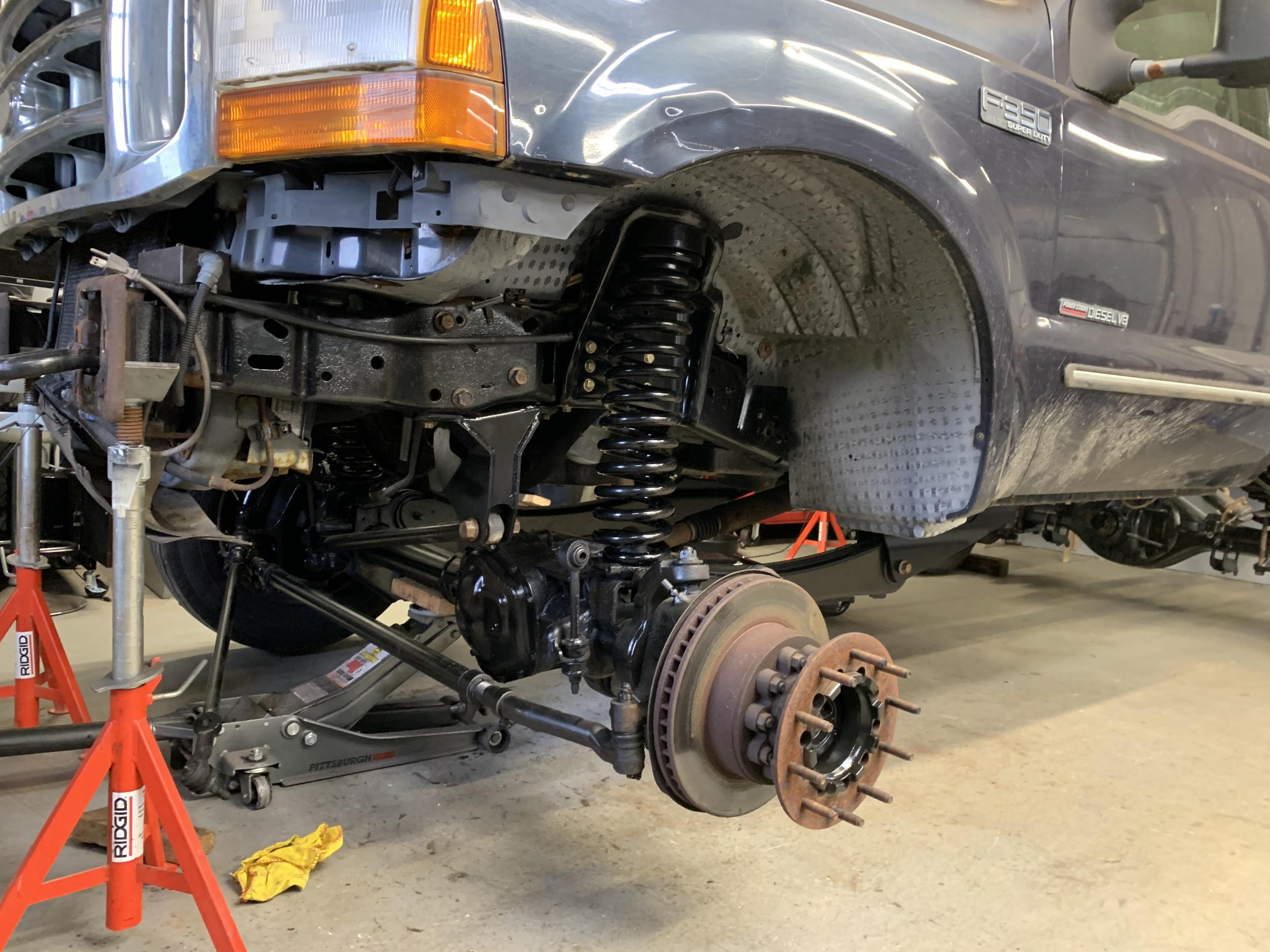 2000 Ford F-350 XLT Wide-Track Conversion