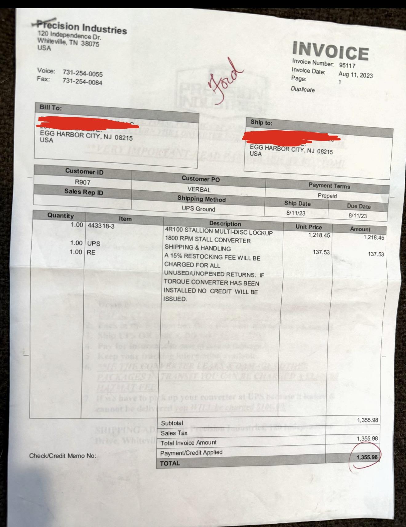 2000 Ford F-350 XLT Wide-Track Conversion