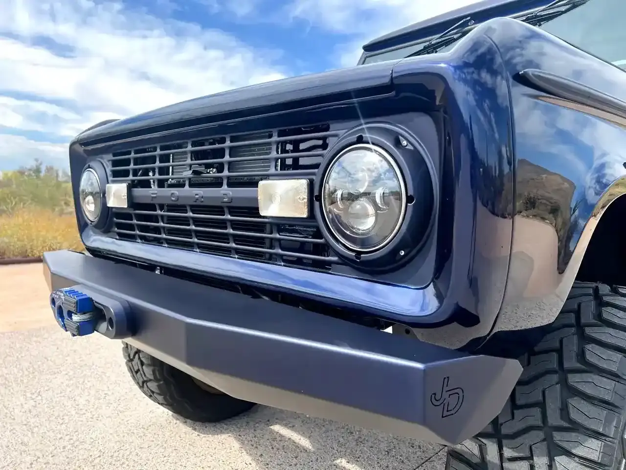 Frame-Off Restored 1974 Ford Bronco