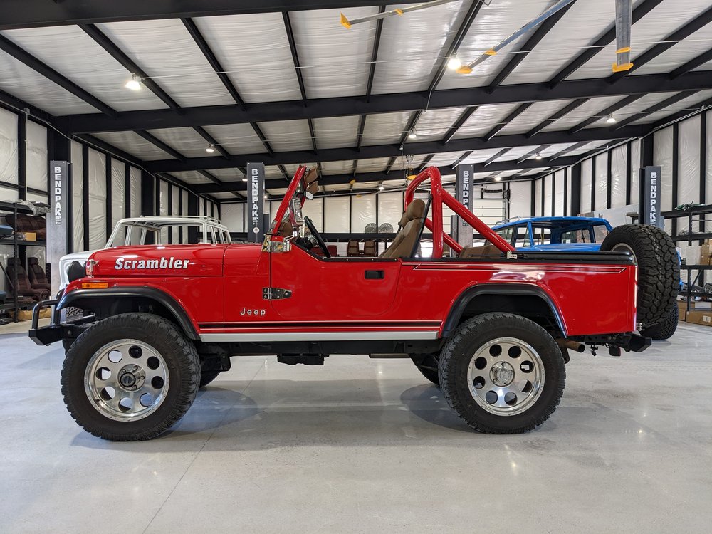 Sold: 1983 Jeep Cj-8 Scrambler