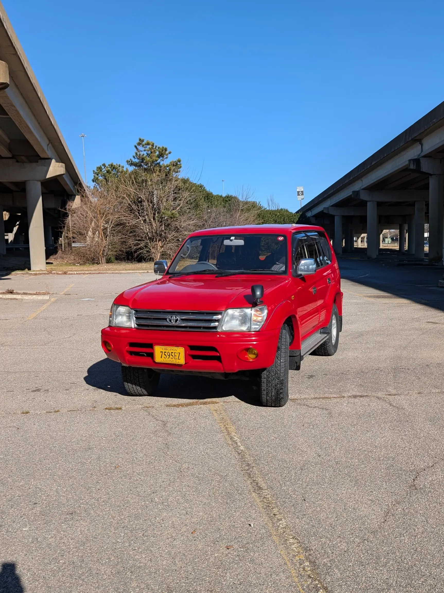 25k-Mile 1999 Toyota Land Cruiser Prado - 4