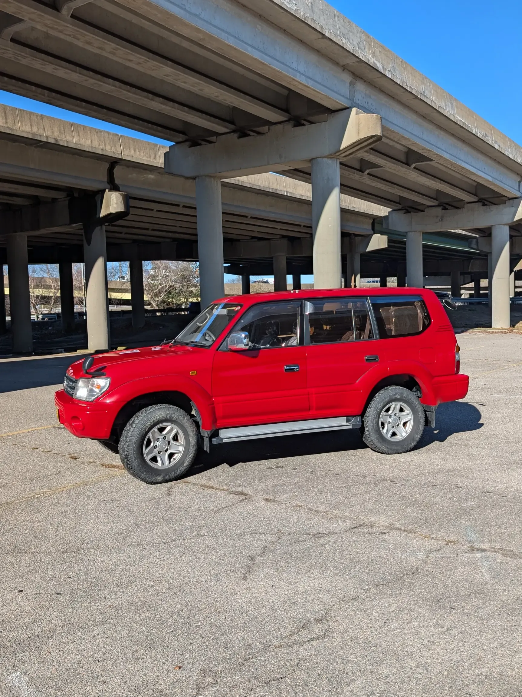25k-Mile 1999 Toyota Land Cruiser Prado - 2