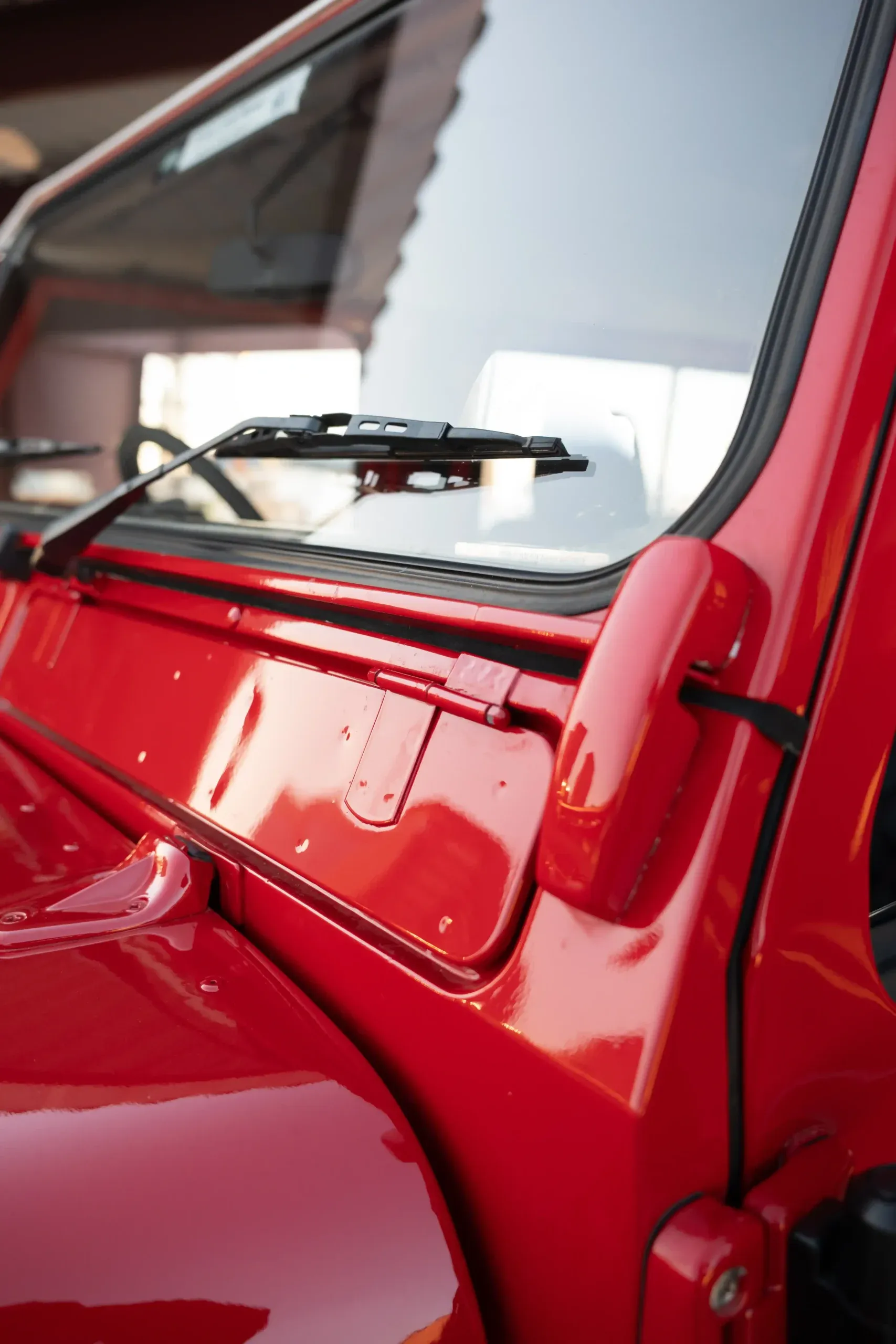 Portofino Red 1999 Land Rover Defender 90