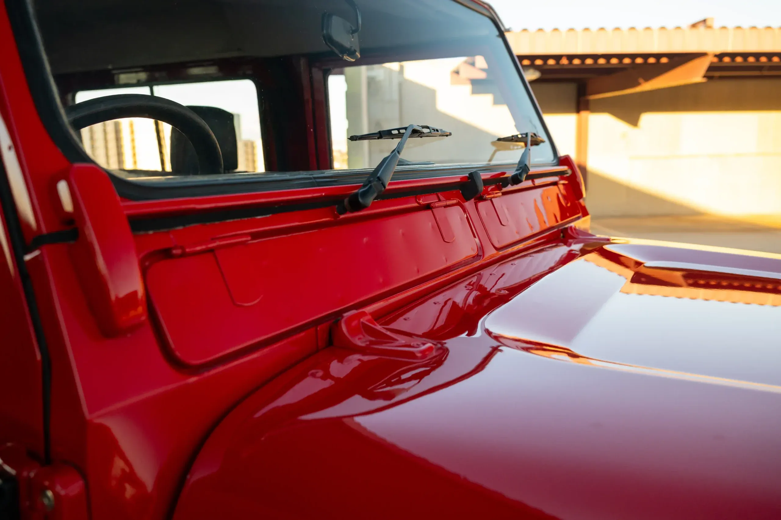 Portofino Red 1999 Land Rover Defender 90