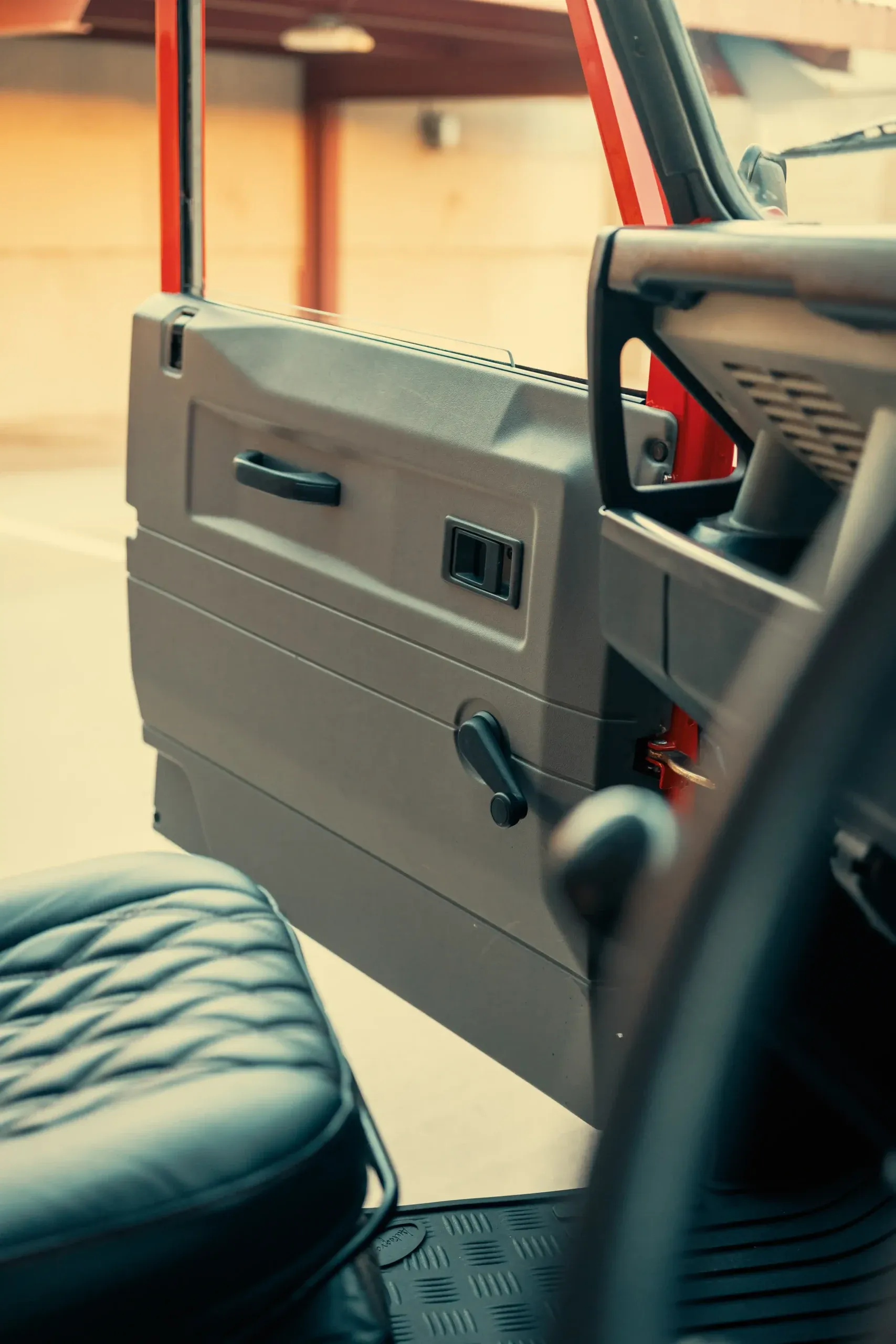 Portofino Red 1999 Land Rover Defender 90