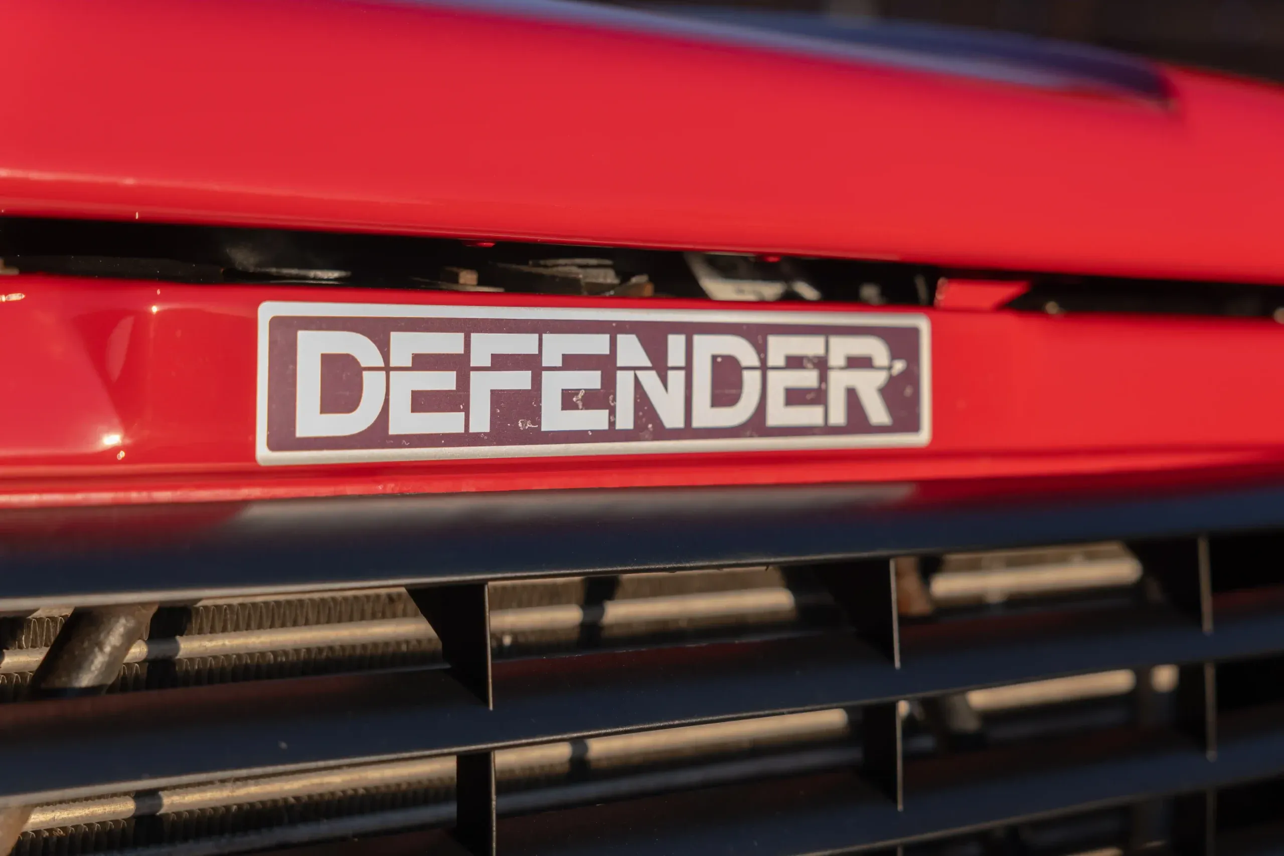 Portofino Red 1999 Land Rover Defender 90