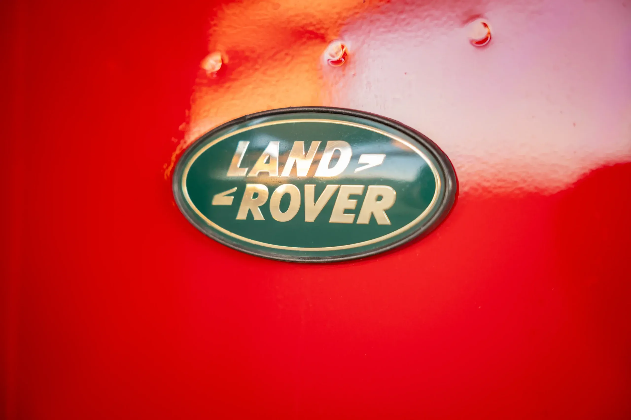 Portofino Red 1999 Land Rover Defender 90