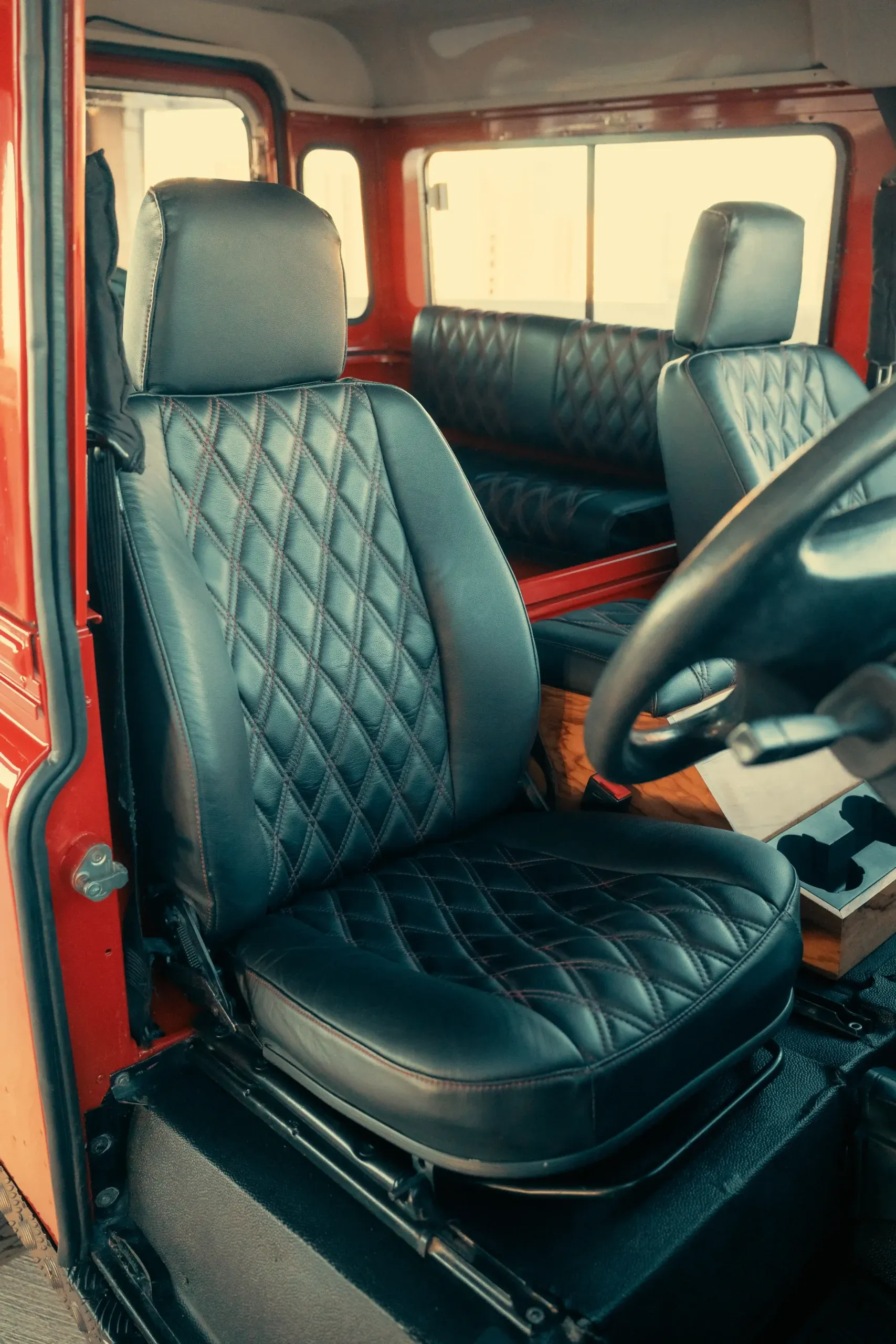 Portofino Red 1999 Land Rover Defender 90