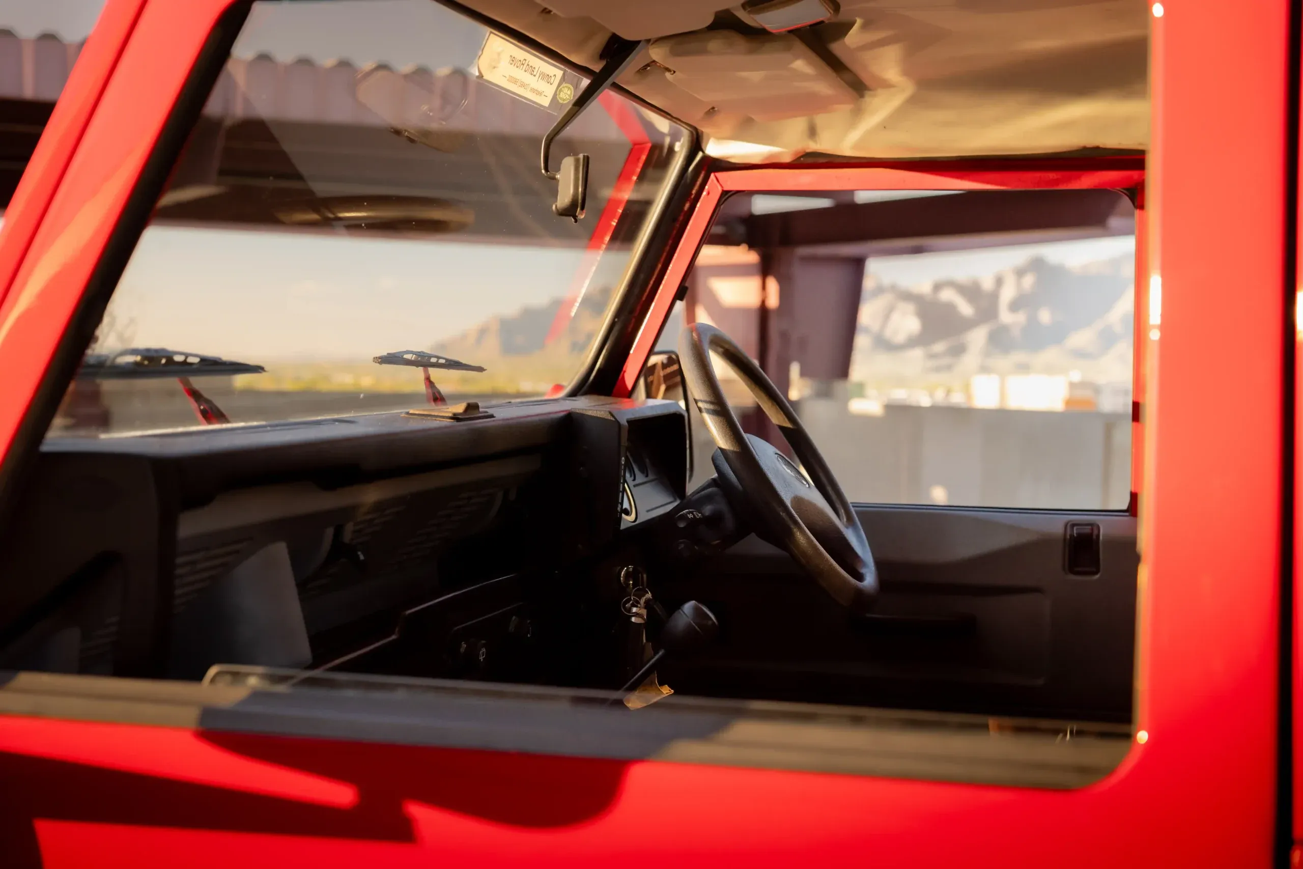 Portofino Red 1999 Land Rover Defender 90 - 3