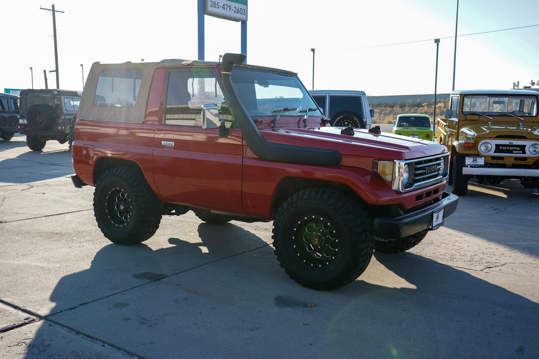 Sold: 1989 Toyota Land Cruiser BJ70 Soft-Top
