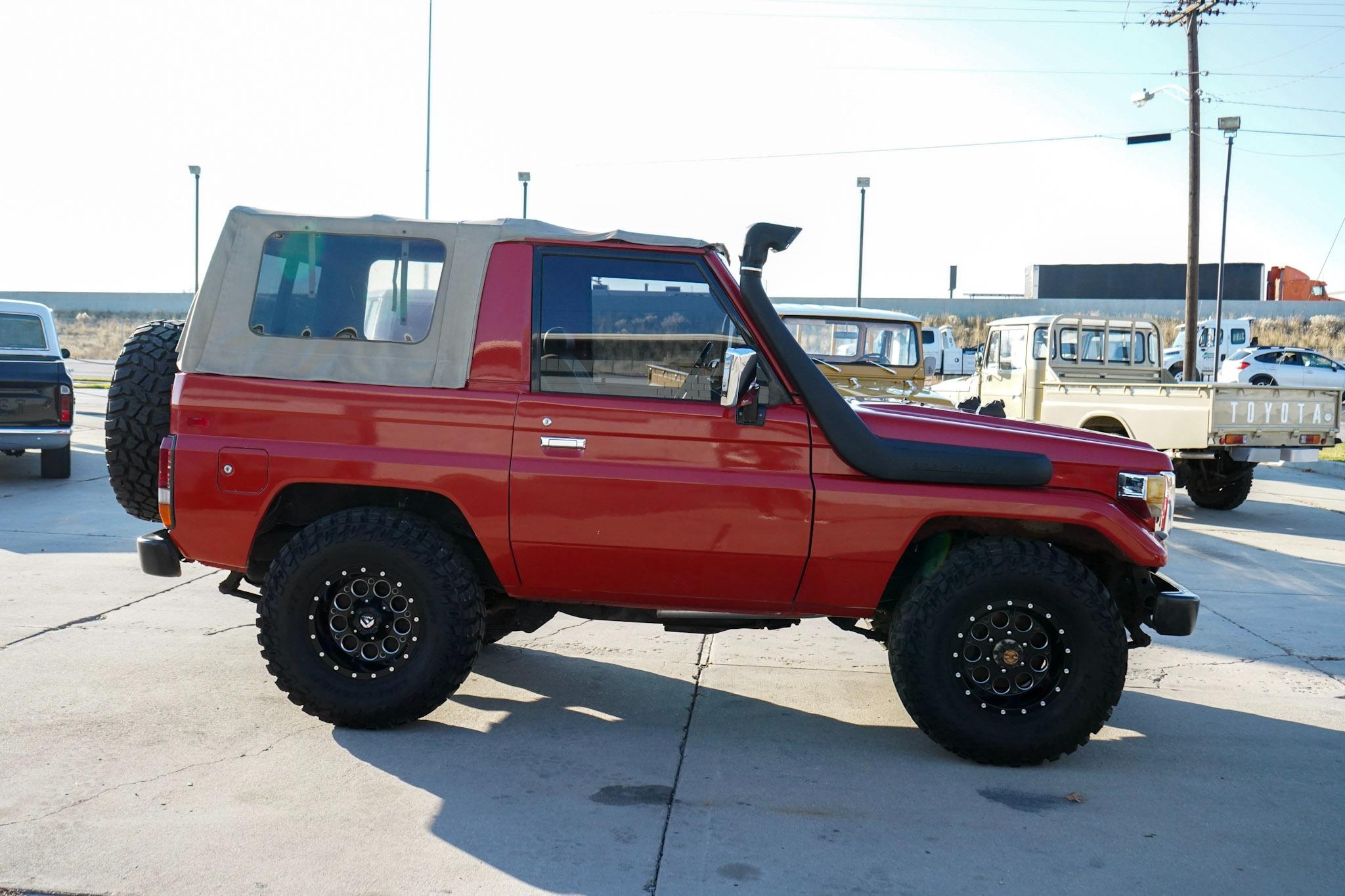 Sold: 1989 Toyota Land Cruiser BJ70 Soft-Top