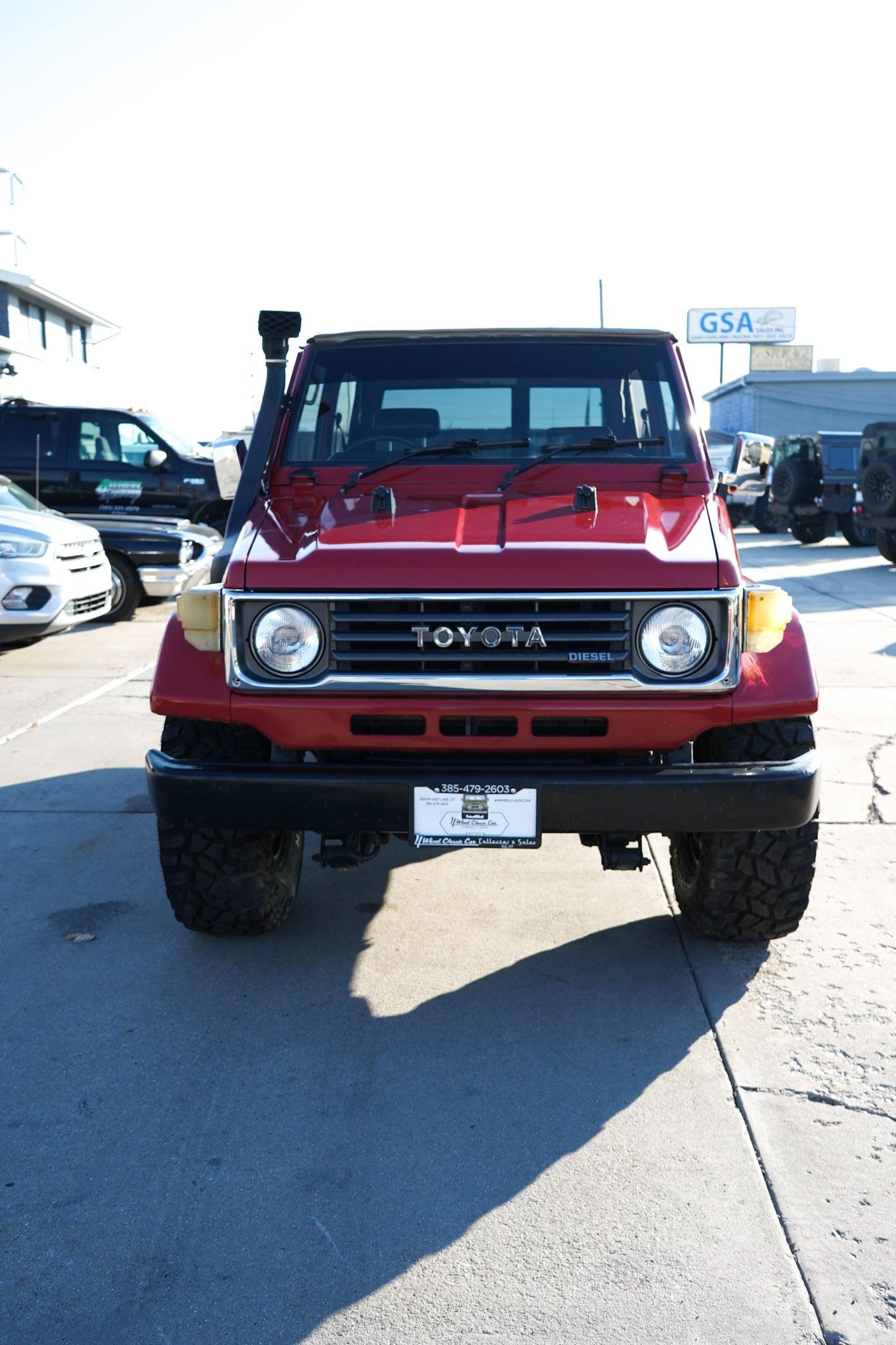 Sold: 1989 Toyota Land Cruiser BJ70 Soft-Top
