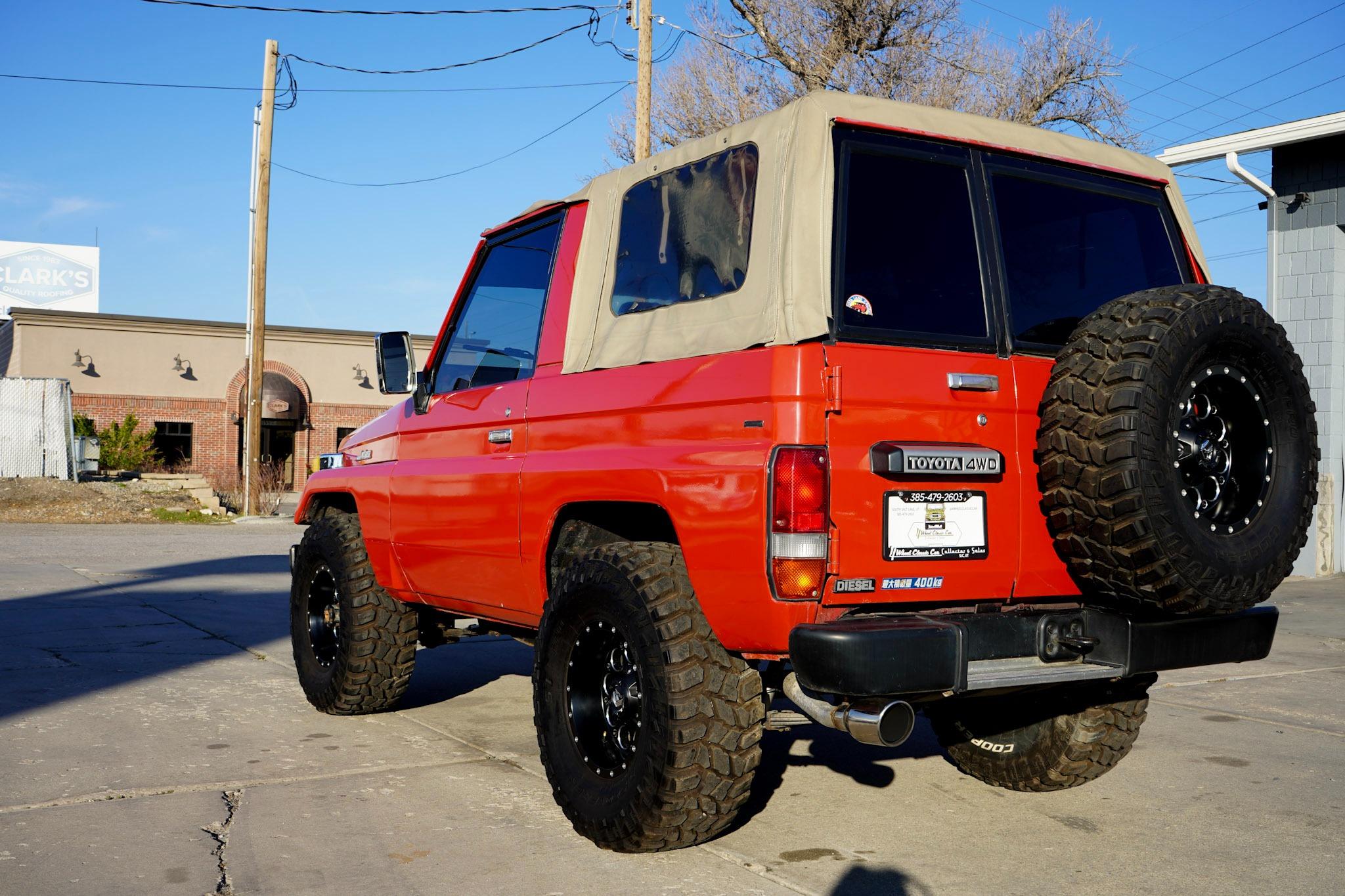 Sold: 1989 Toyota Land Cruiser BJ70 Soft-Top - 5