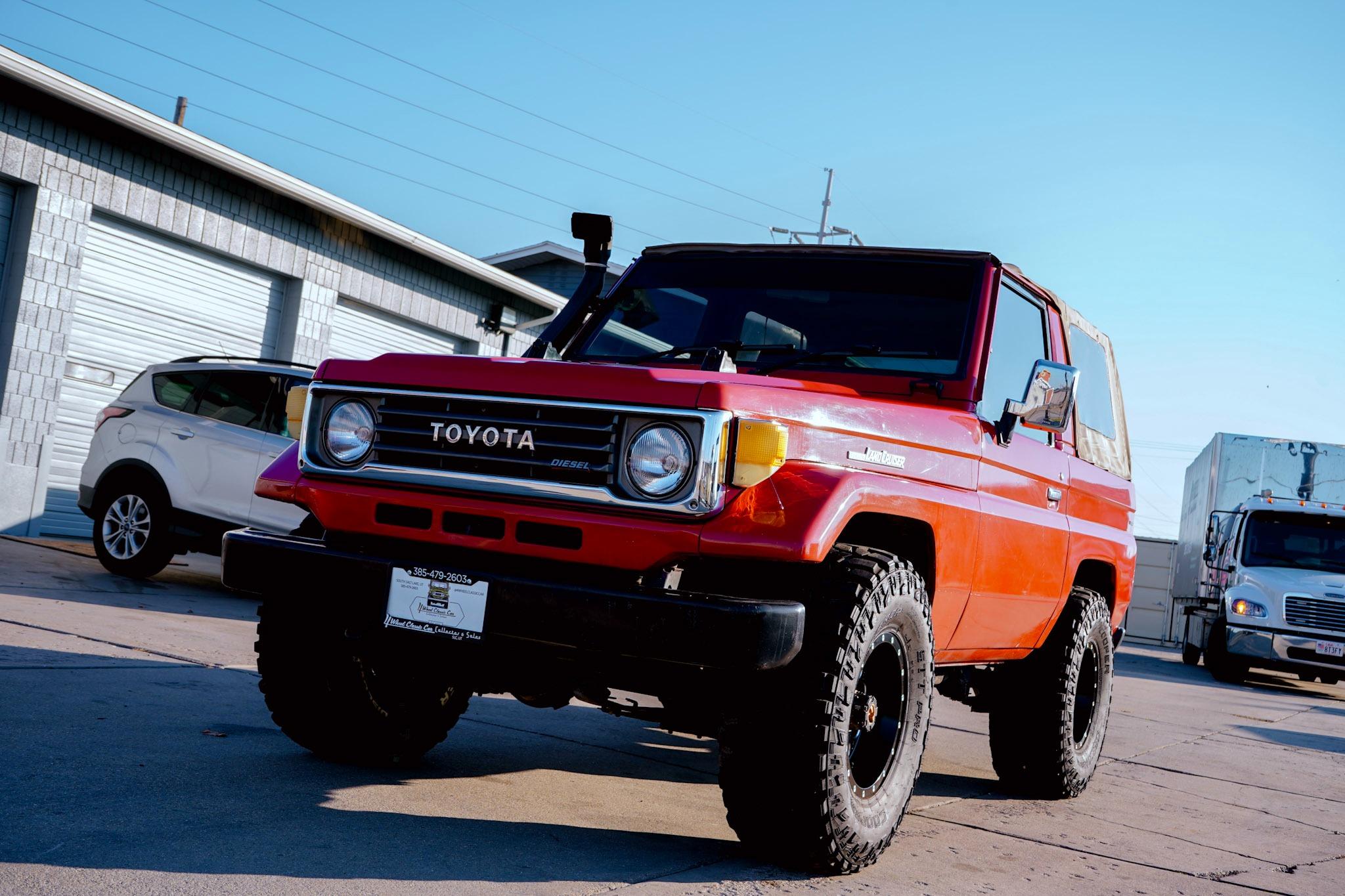 Sold: 1989 Toyota Land Cruiser BJ70 Soft-Top