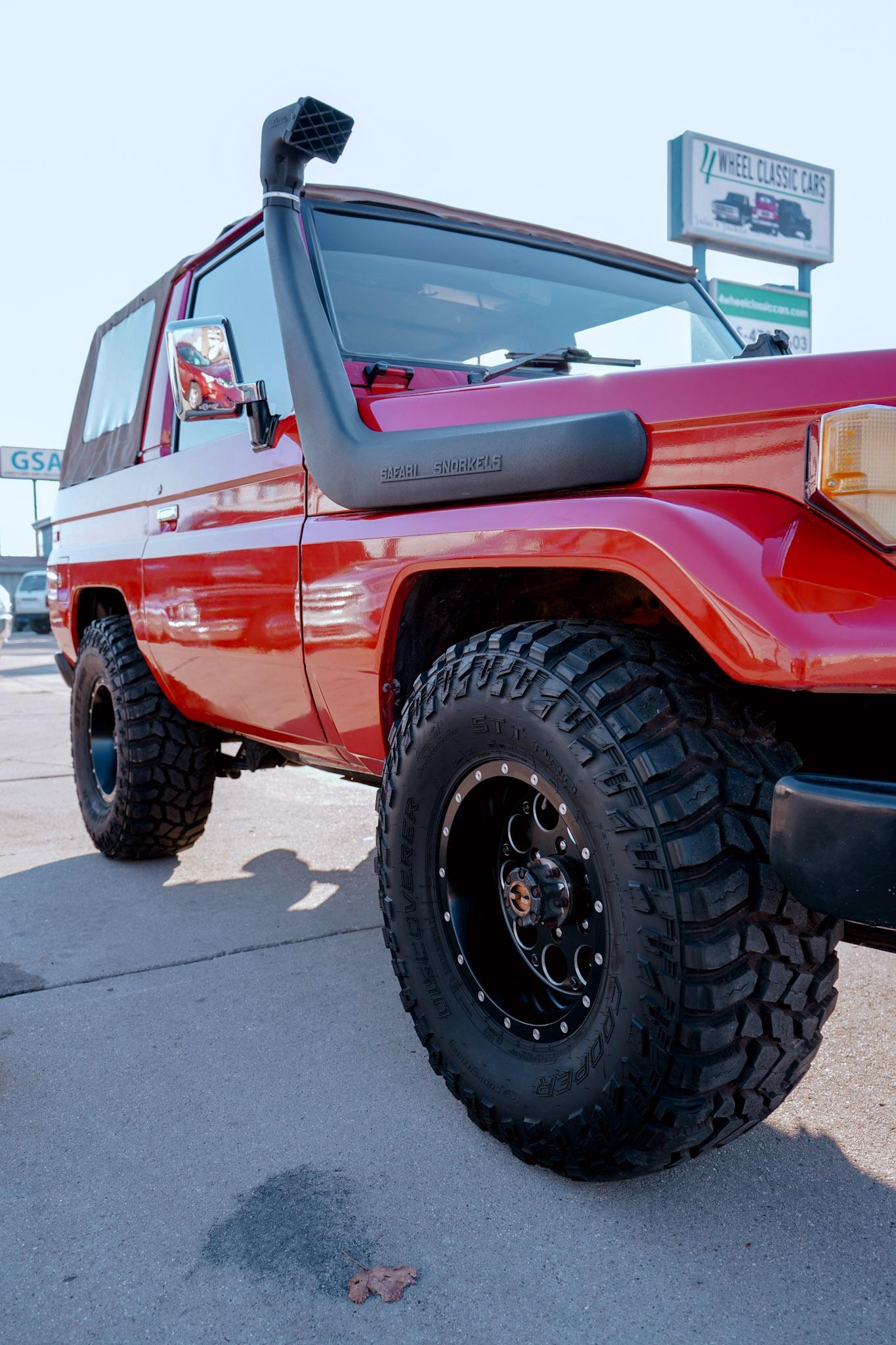 Sold: 1989 Toyota Land Cruiser BJ70 Soft-Top