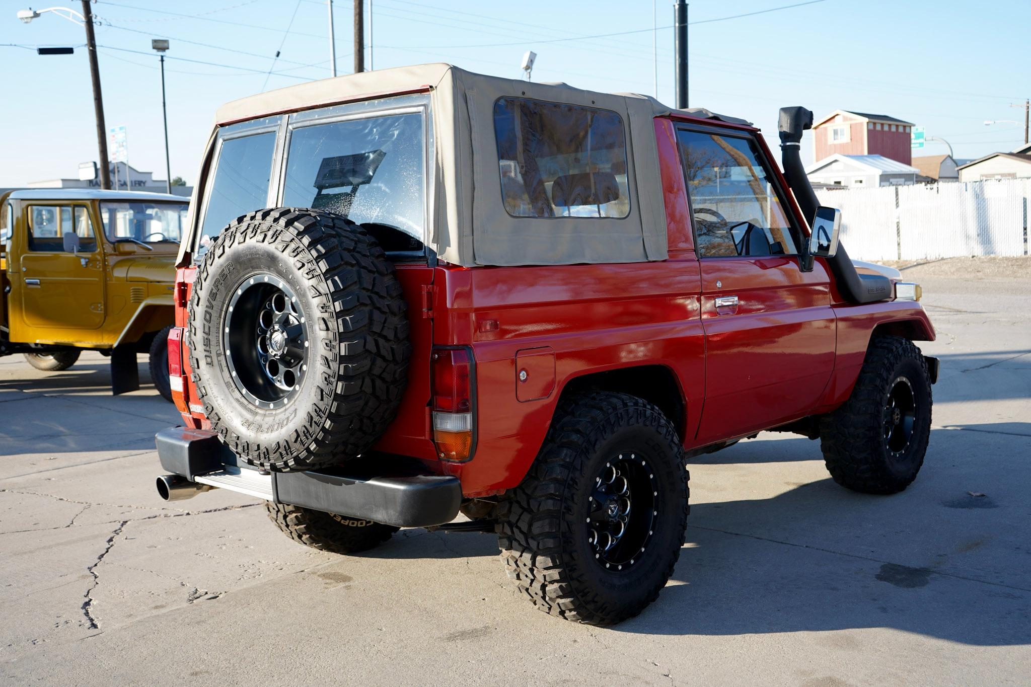 Sold: 1989 Toyota Land Cruiser BJ70 Soft-Top