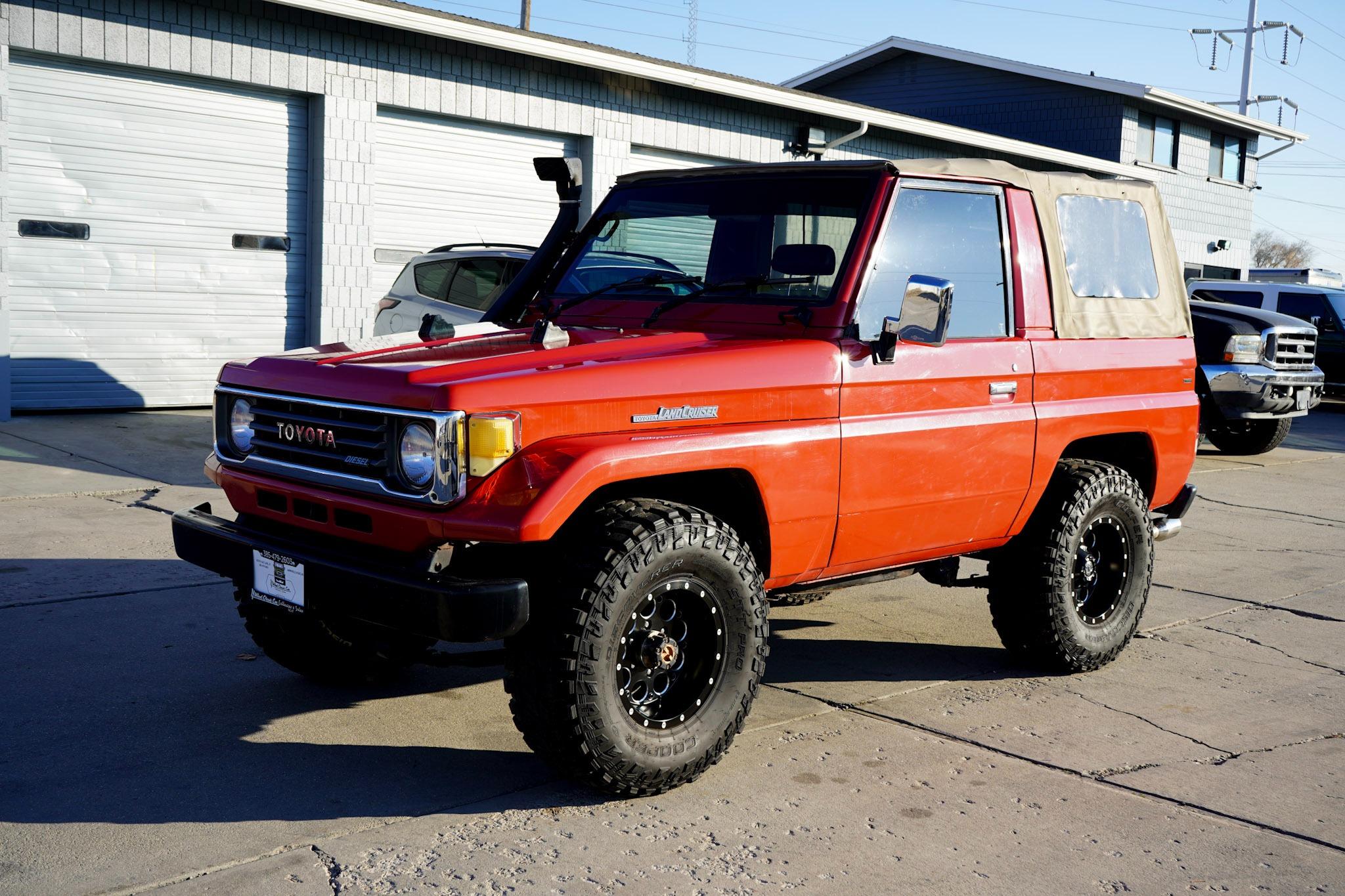 Sold: 1989 Toyota Land Cruiser BJ70 Soft-Top-1