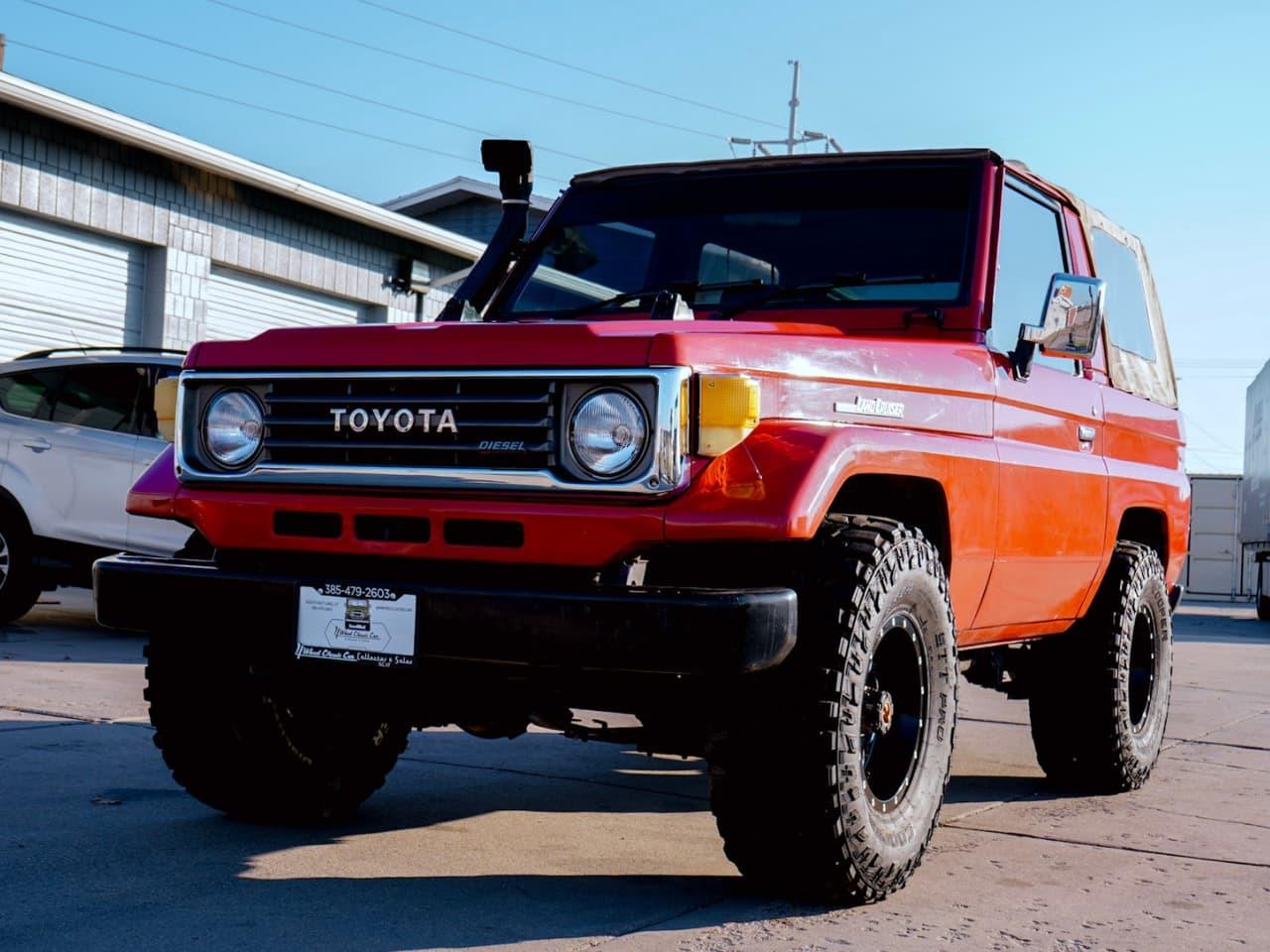 HISTORY TH-BJ4 DLB かなり美品❗️ Sold: 1989 Toyota Land Cruiser BJ70 Soft-Top for sale in South
