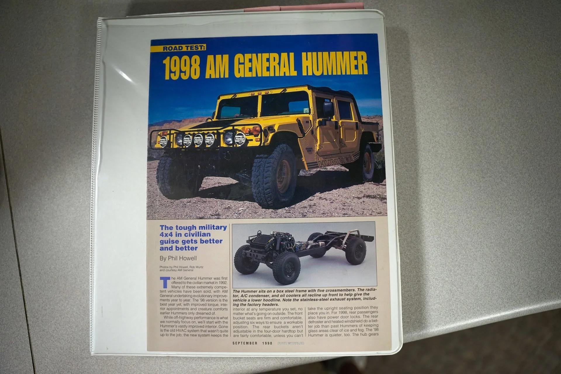 1998 AM General Hummer H1