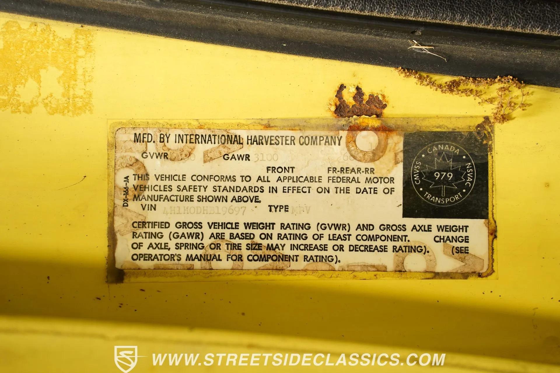 1974 International Harvester Travelall