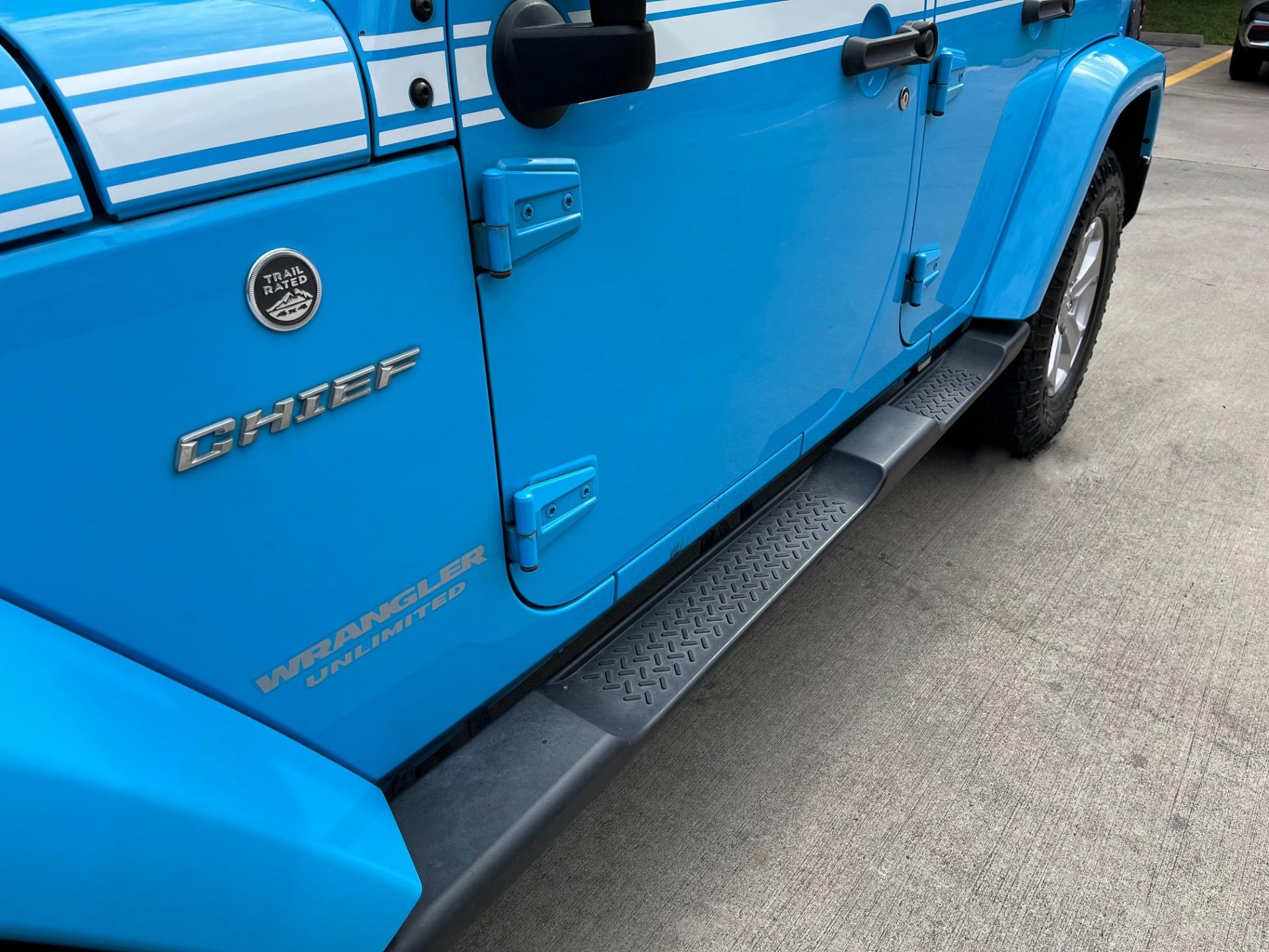 2017 Jeep Wrangler Unlimited Chief Edition
