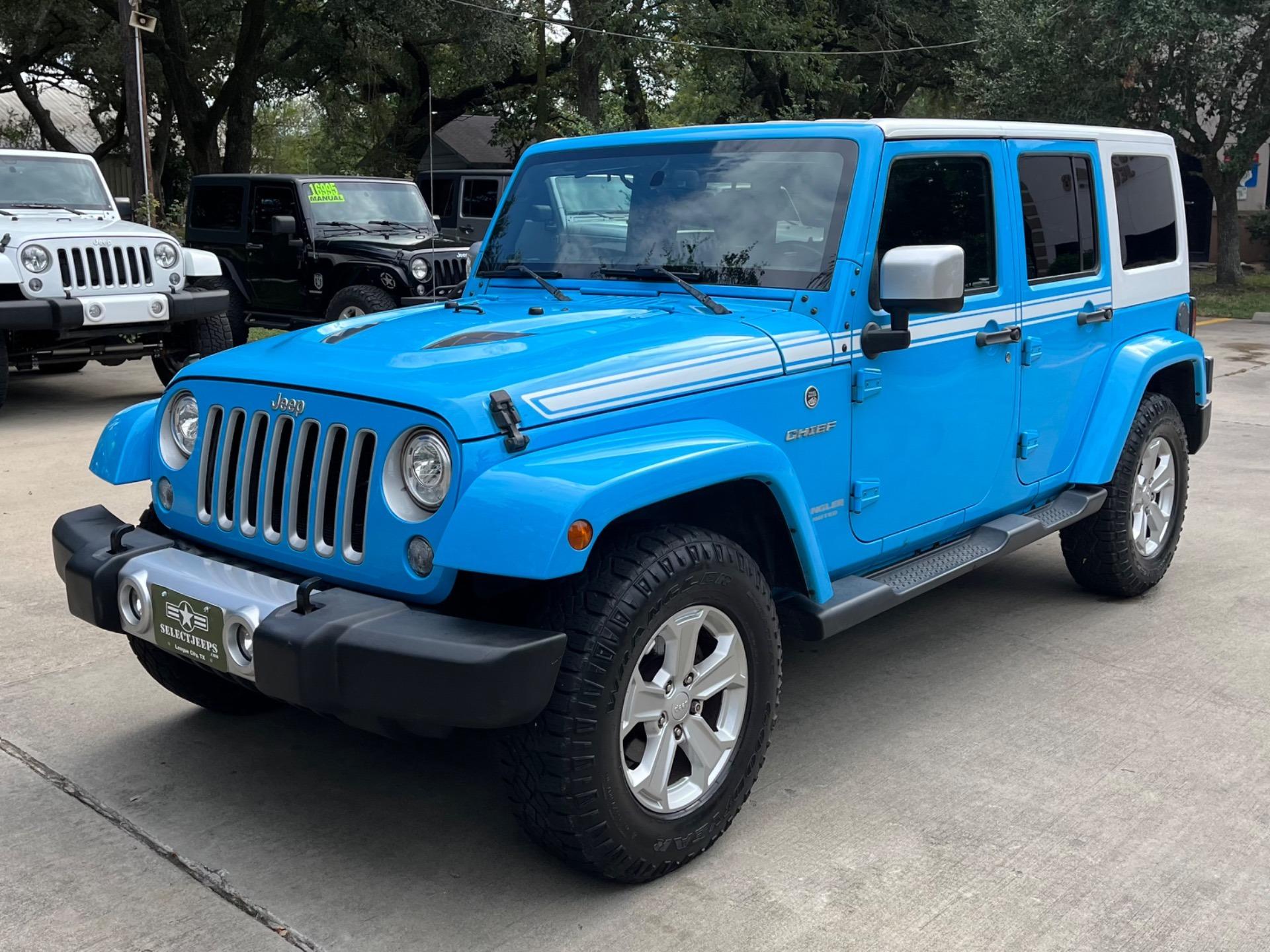 2017 Jeep Wrangler Unlimited Chief Edition