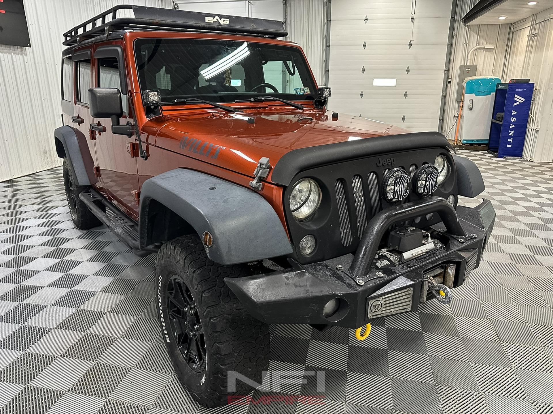 2014 Jeep Wrangler Unlimited Willys Wheeler