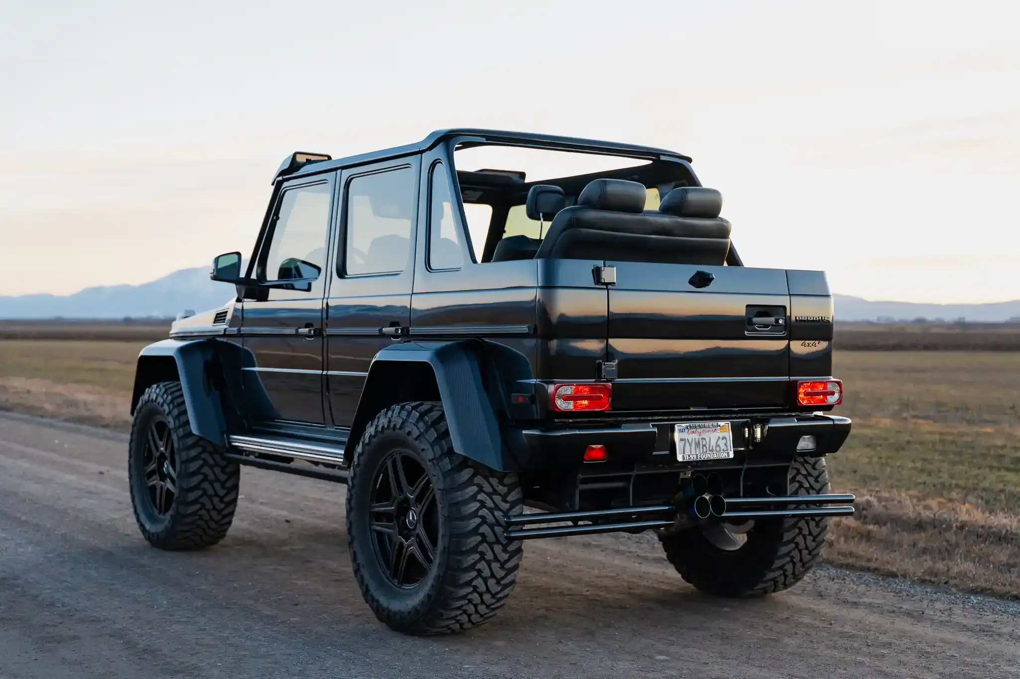 2017 Mercedes G550 4x4 Squared Convertible - 3