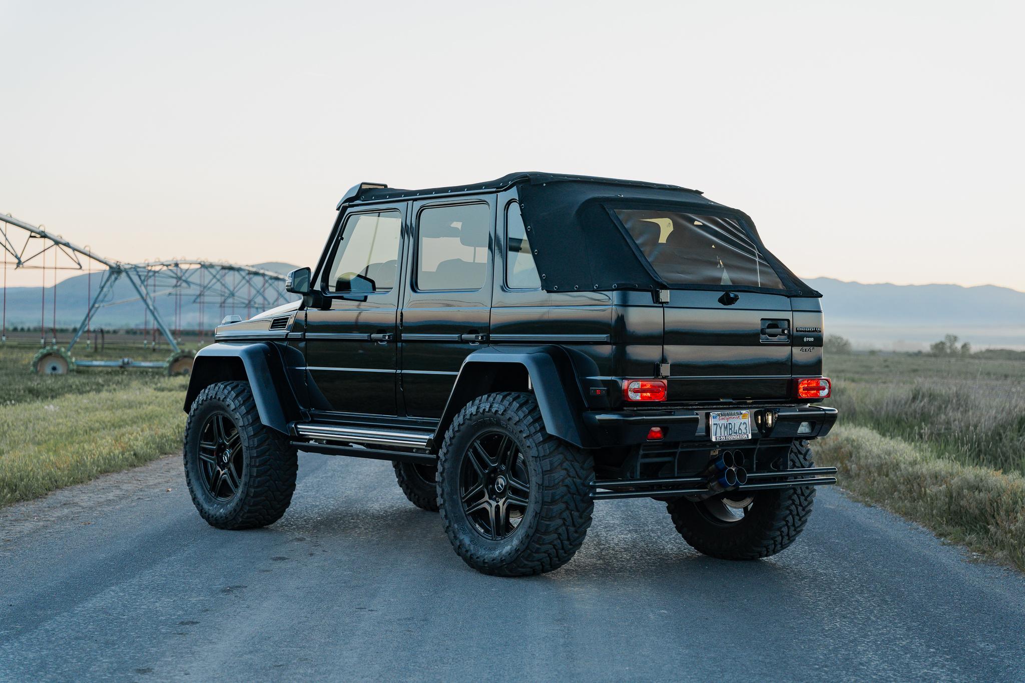2017 Mercedes G550 4x4 Squared Convertible
