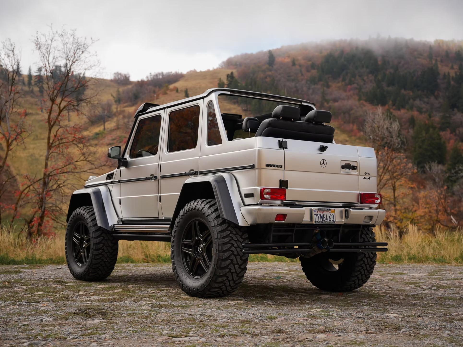 2017 Mercedes G550 4x4 Squared Convertible