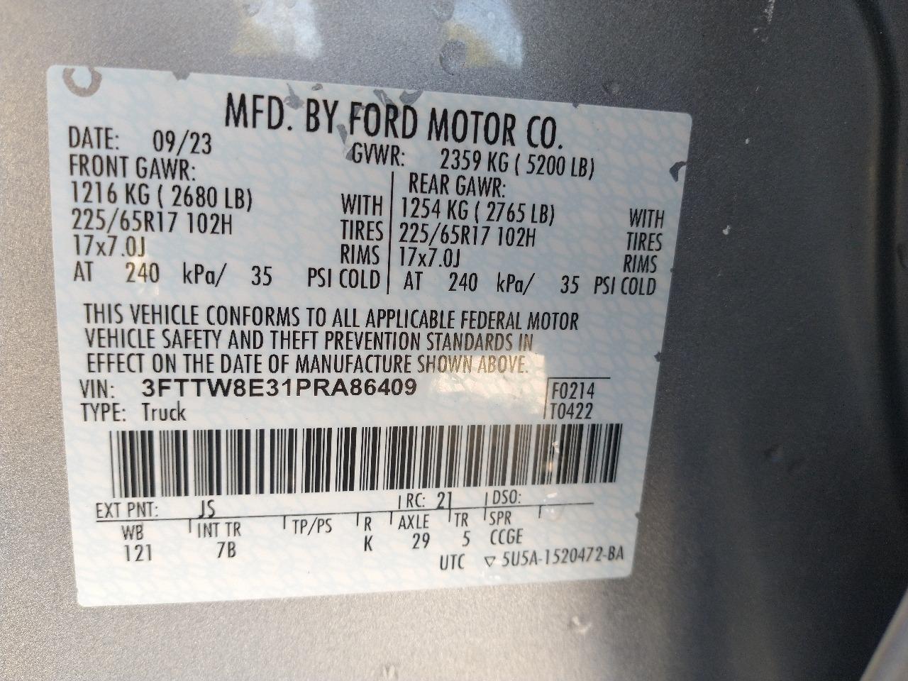 2023 Ford Maverick Lariat