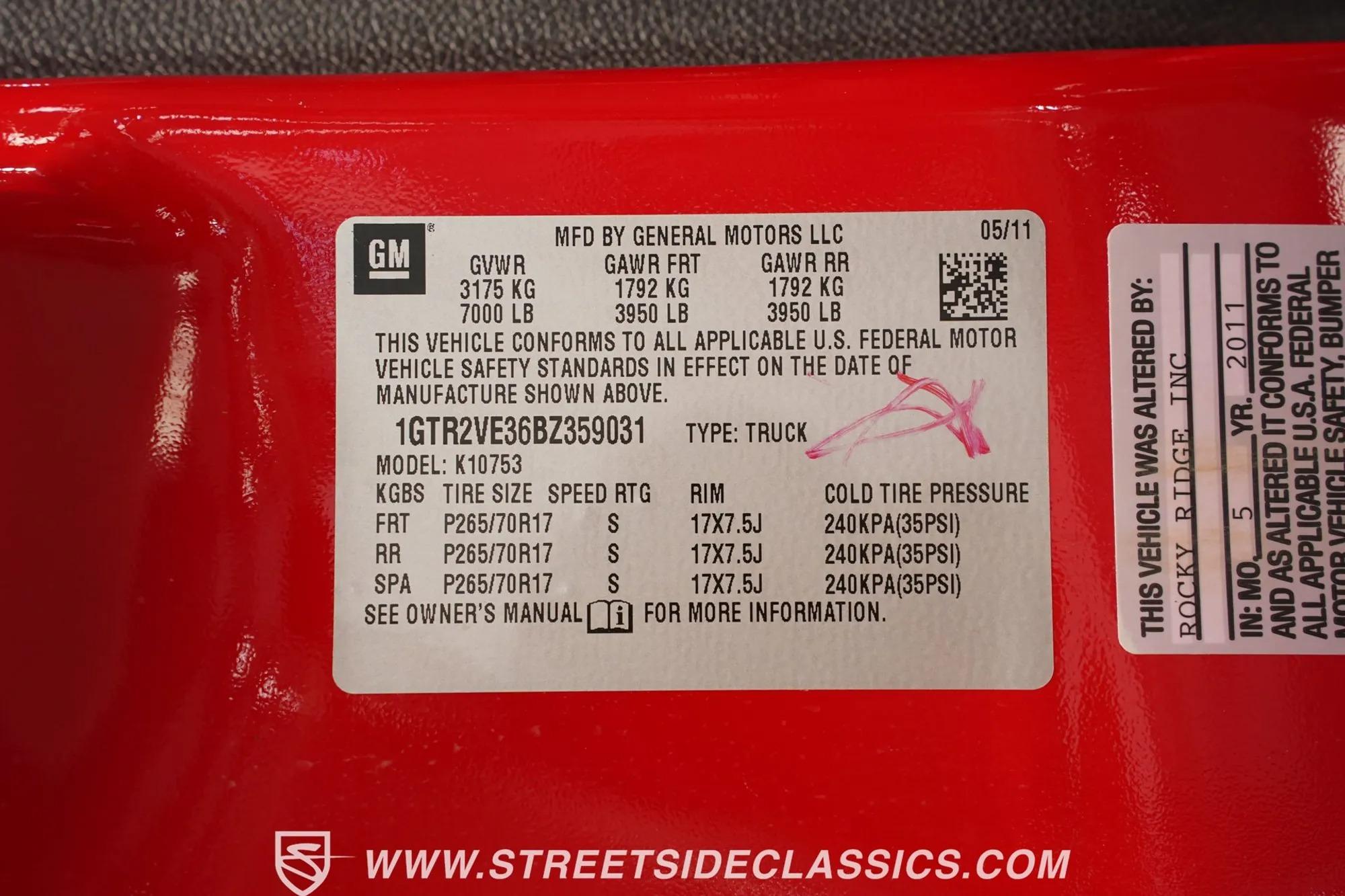 500-Mile 2011 GMC Sierra 1500 Z71 4×4