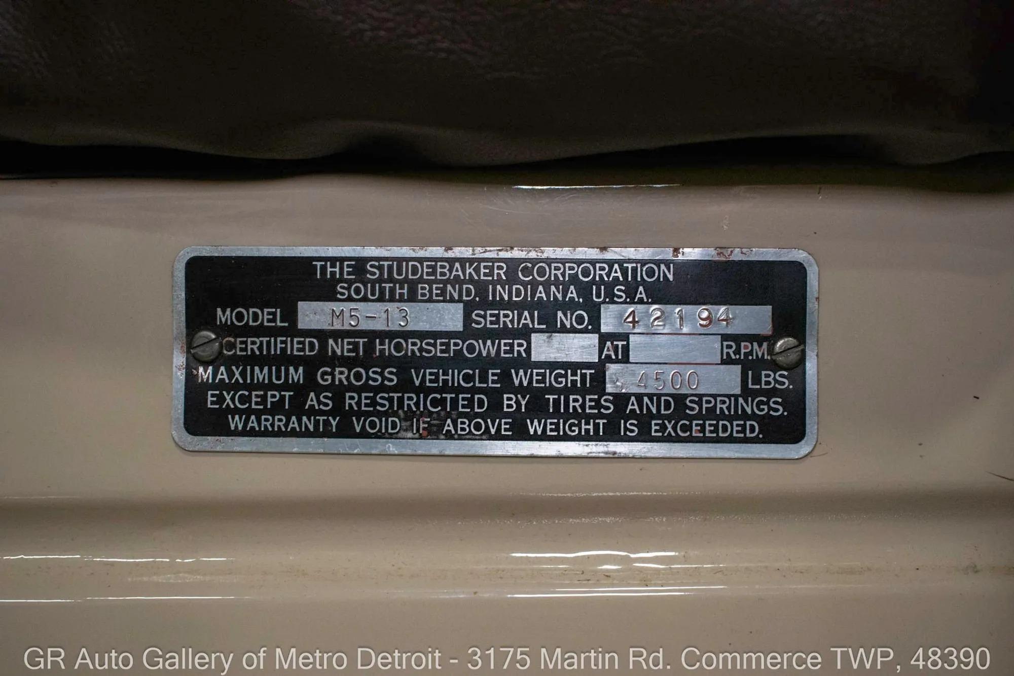 1947 Studebaker Pickup