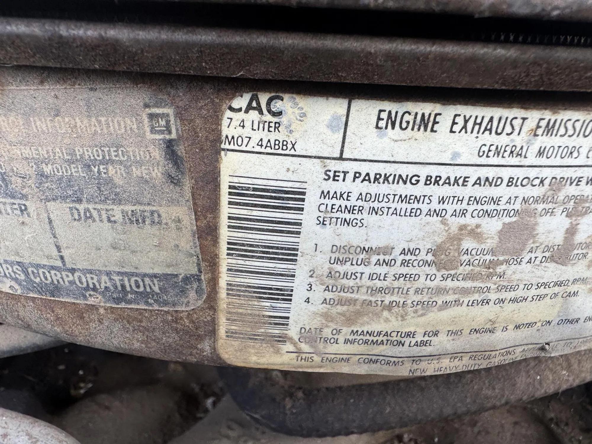 1982 Chevrolet C30 Pickup