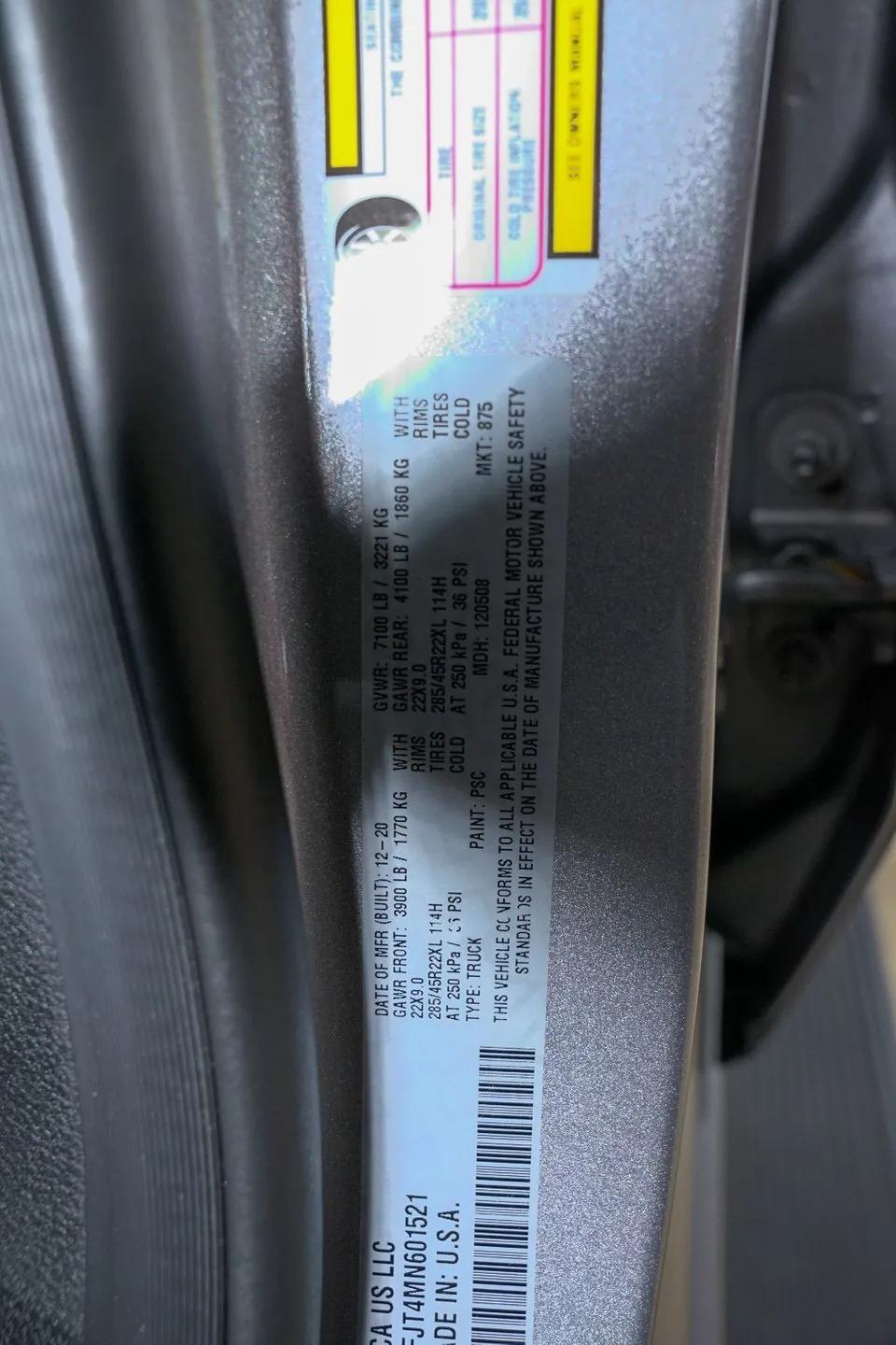 2021 Dodge Ram 1500 Laramie "Hell Horn"