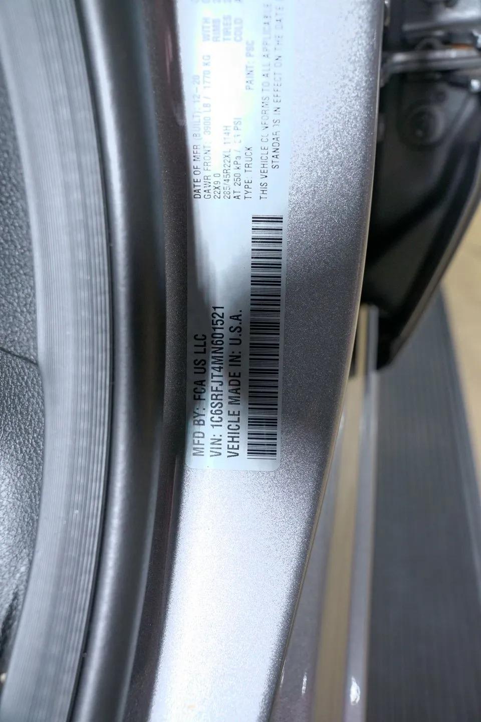 2021 Dodge Ram 1500 Laramie "Hell Horn"