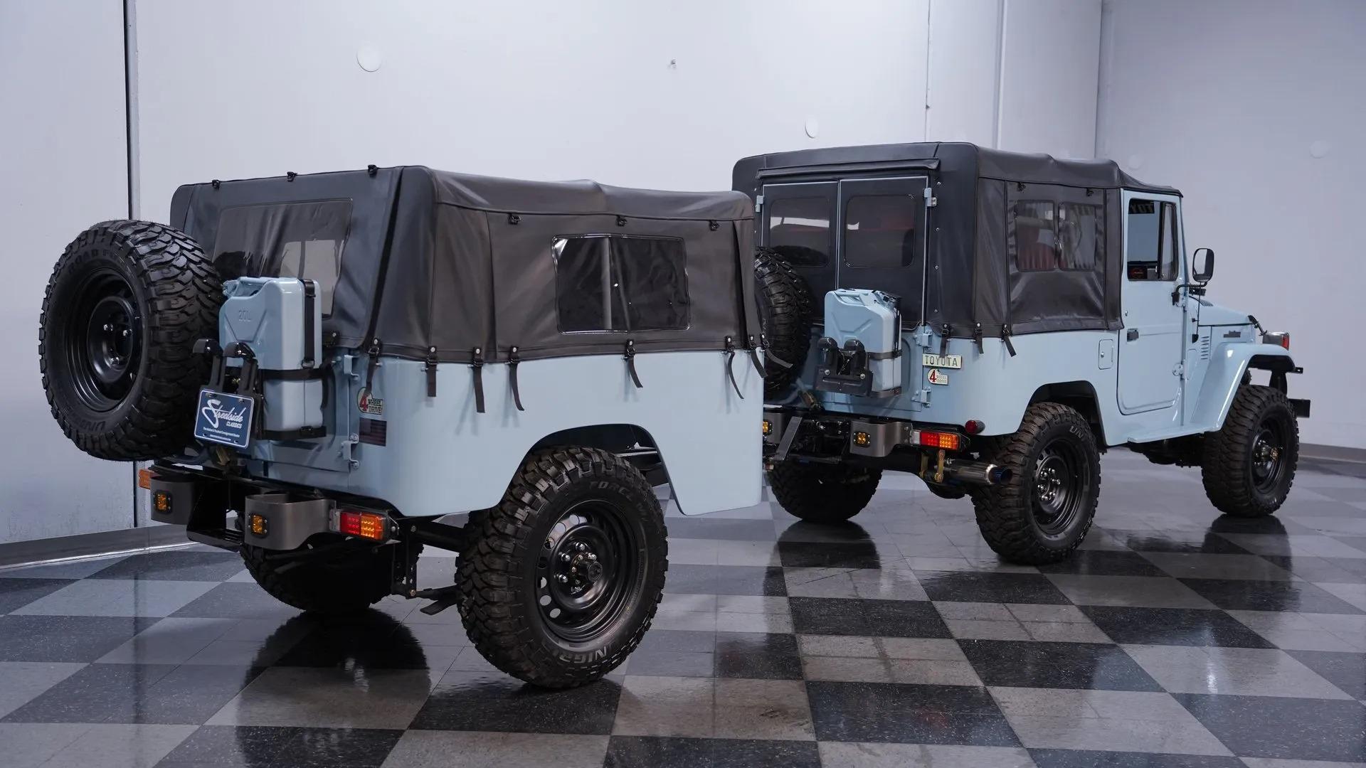 1982 Toyota Land Cruiser FJ40 with Trailer