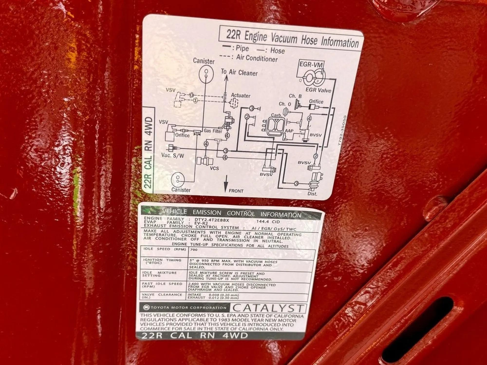 1983 Toyota Pickup SR5