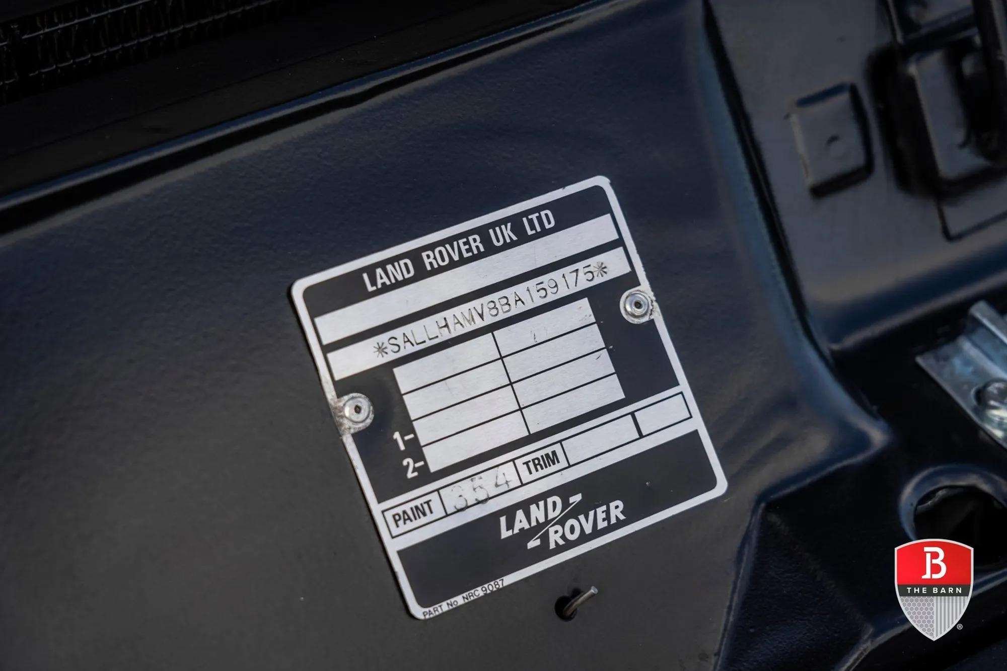 1985 Land Rover Range Rover