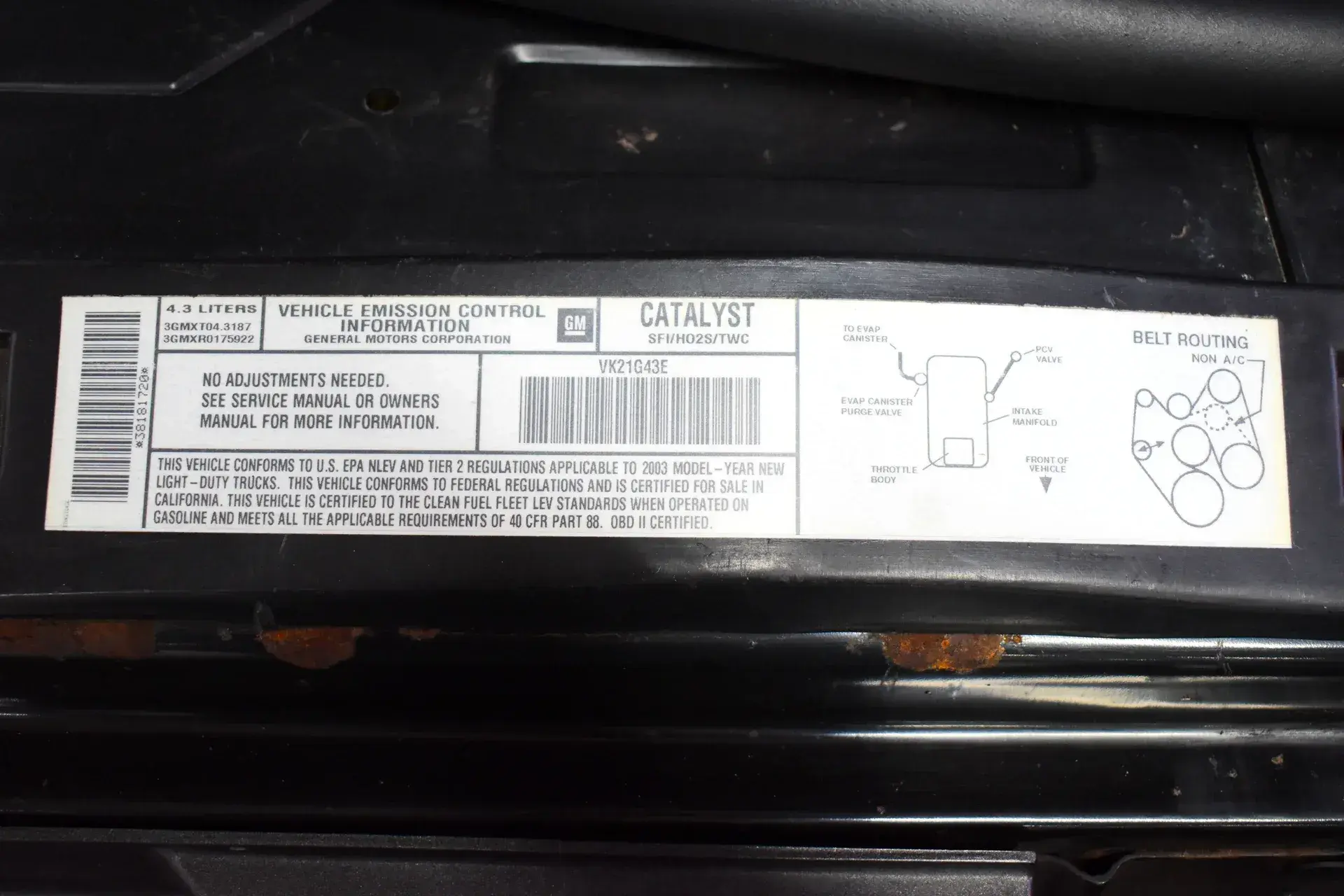 2003 Chevrolet S-10 ZR2