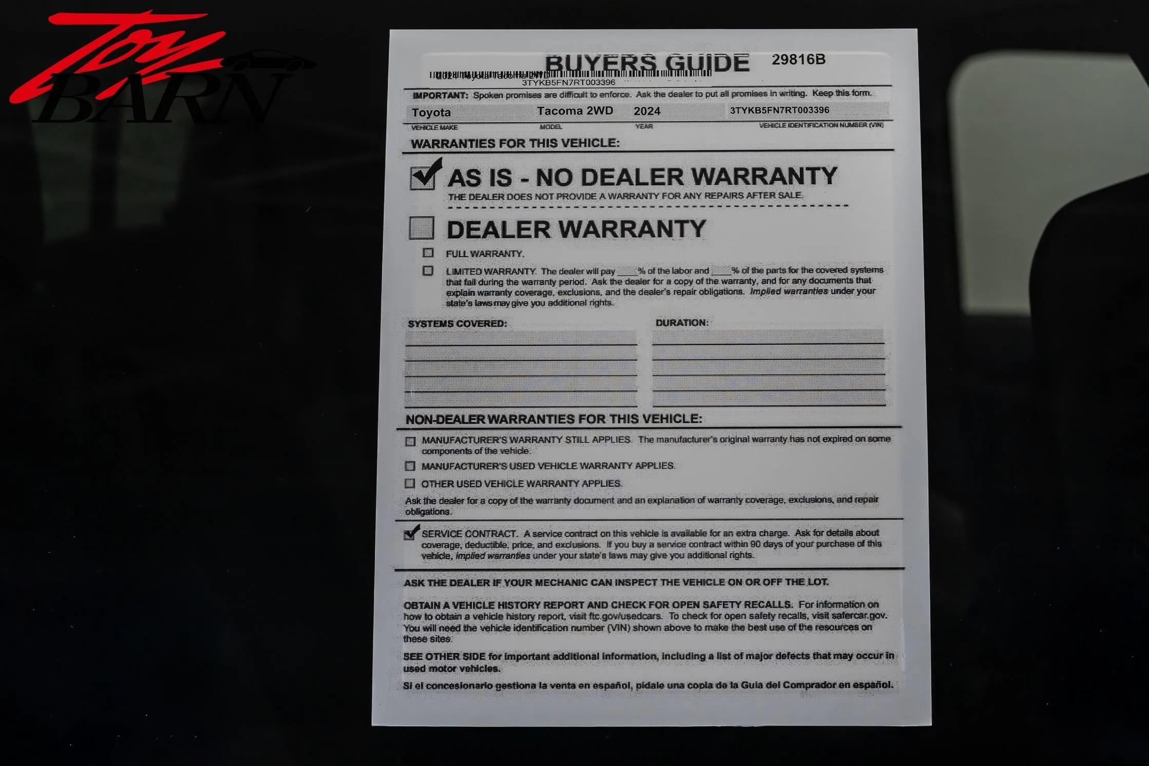 2024 Toyota Tacoma TRD Sport