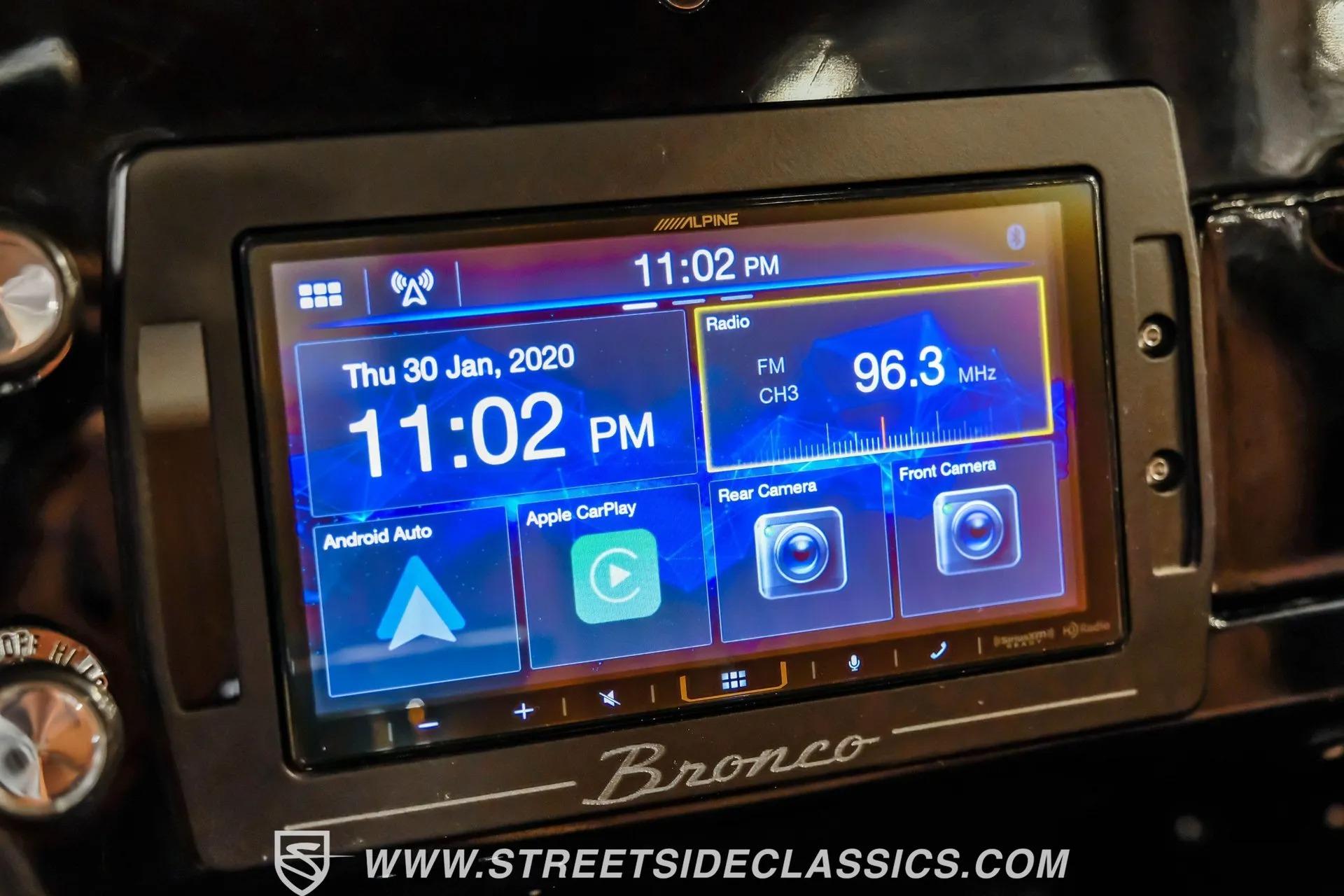 Frame-Off Restored 1972 Ford Bronco