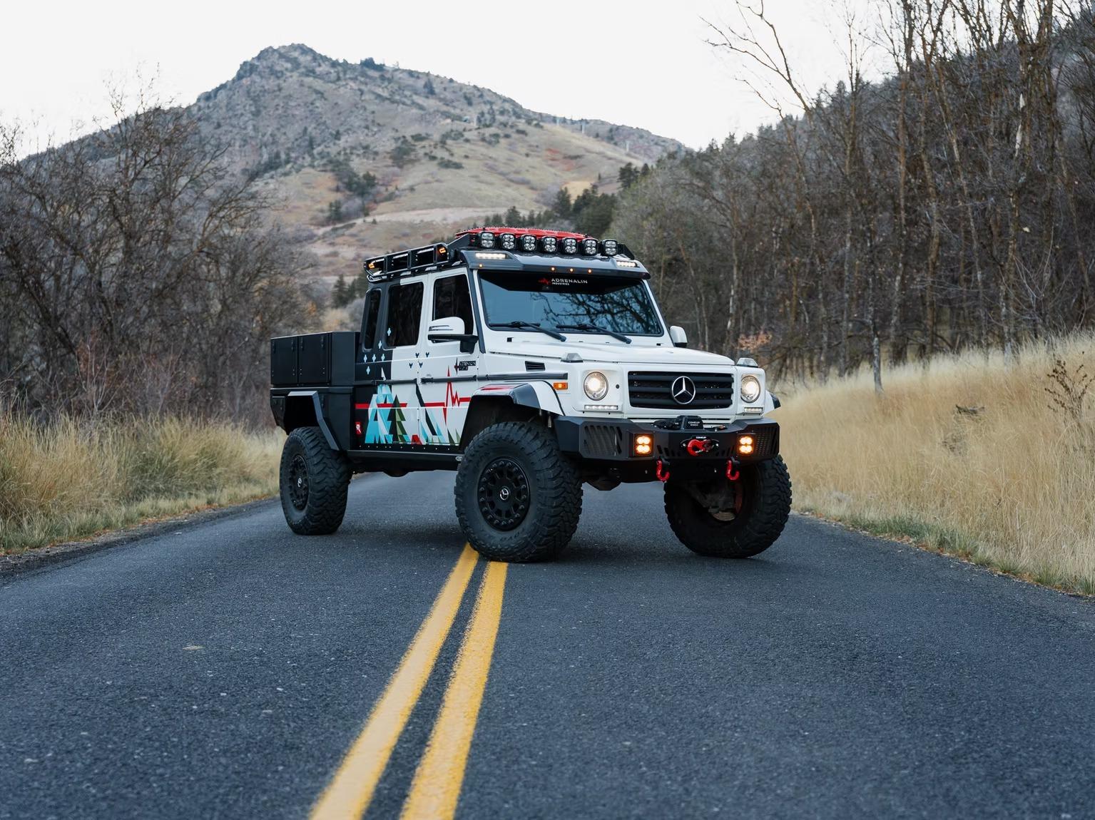 2017 Mercedes-Benz G550 4x4 Squared Pickup