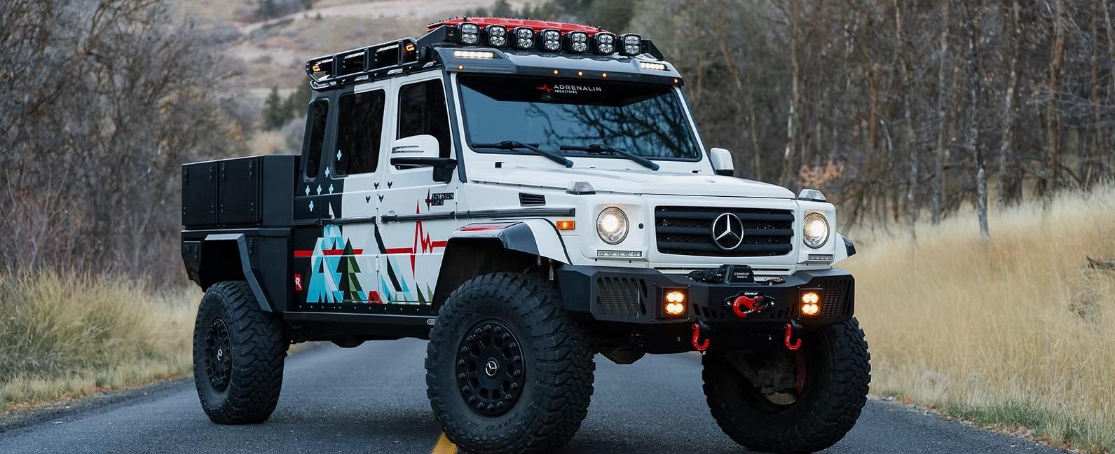 2017 Mercedes-Benz G550 4x4 Squared Pickup - 3