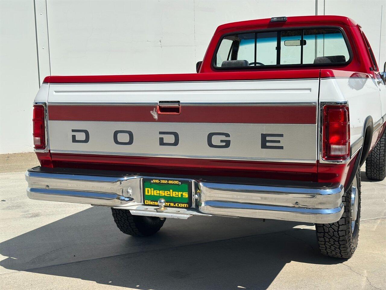 1991 Dodge Ram W250