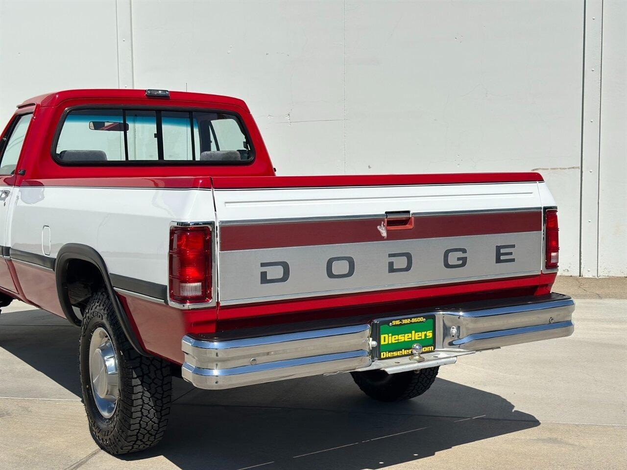 1991 Dodge Ram W250