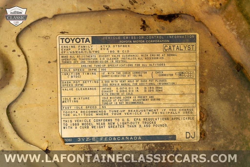 1989 Toyota Pickup Deluxe 4×4